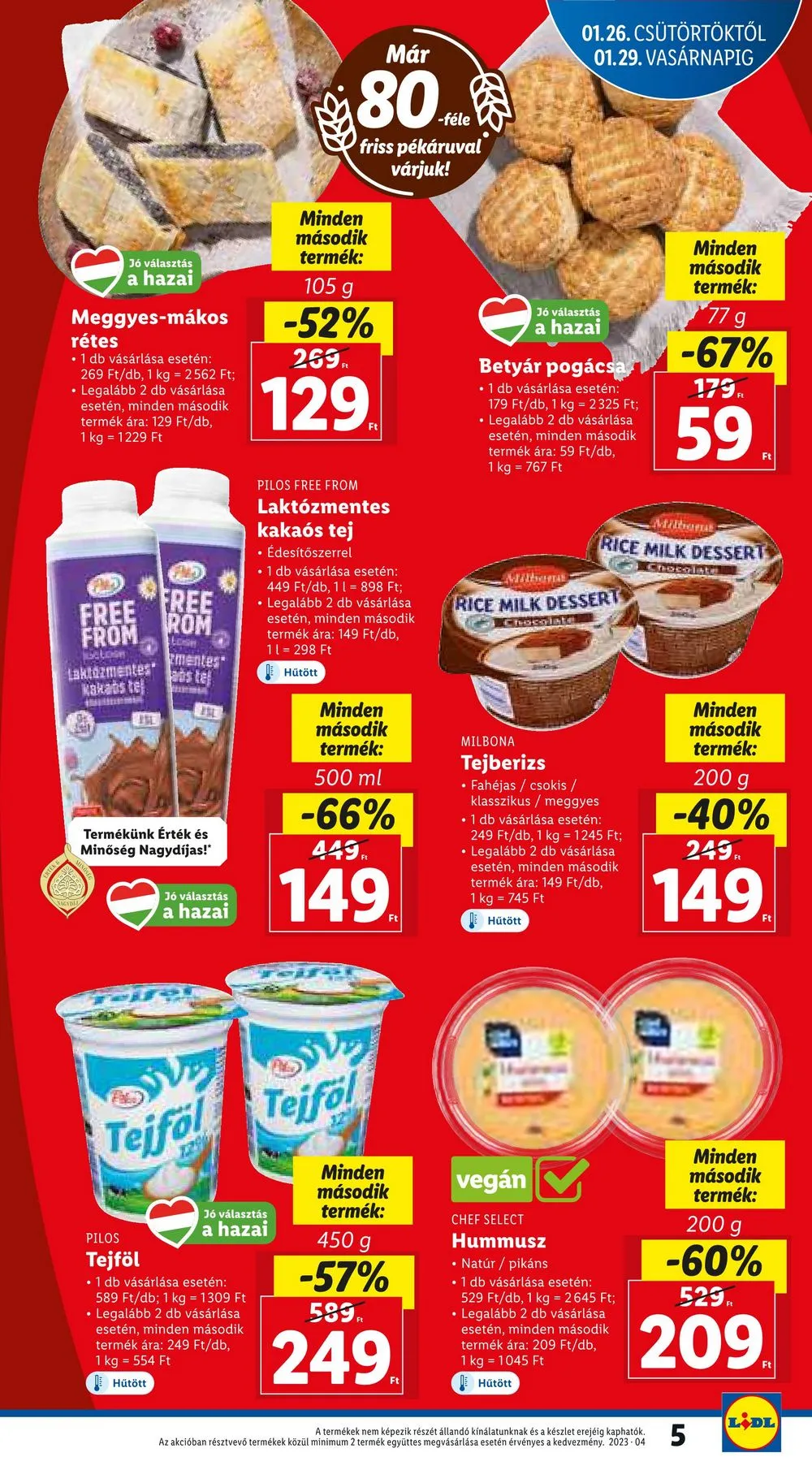 Lidl akciós újság 01.26–02.01 – 5. oldal