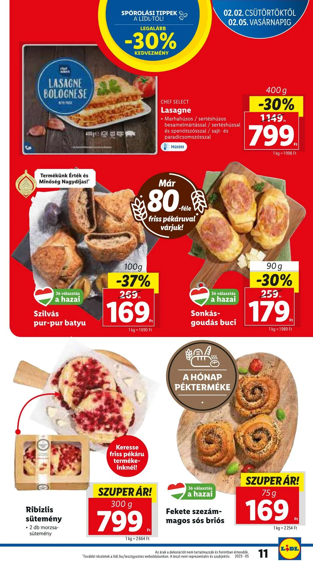 Lidl akciós újság 02.02–02.08 – 11. oldal