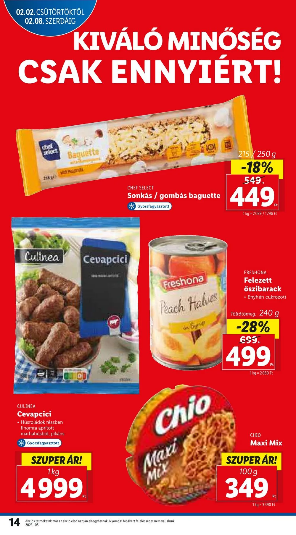 Lidl akciós újság 02.02–02.08 – 14. oldal