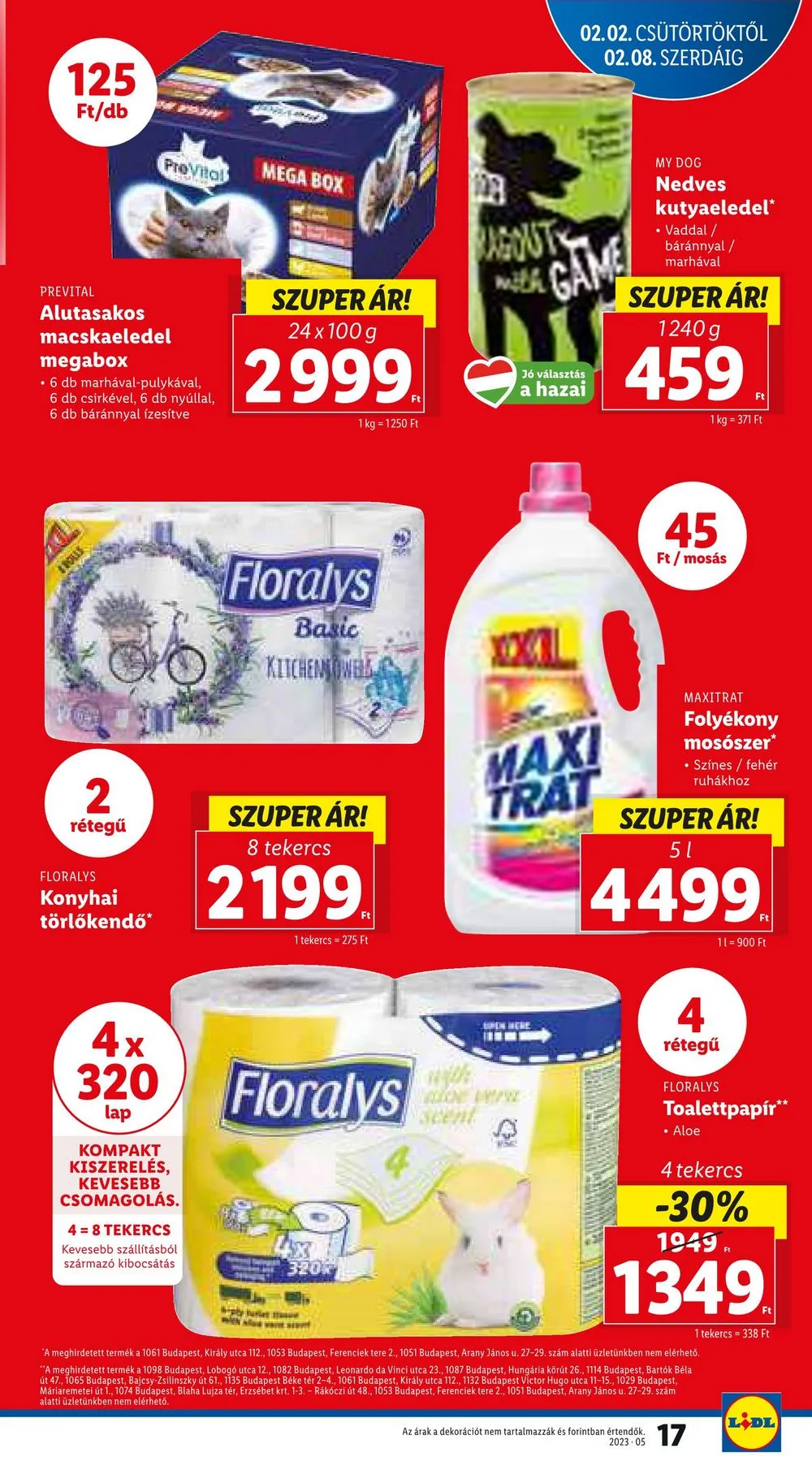 Lidl akciós újság 02.02–02.08 – 17. oldal