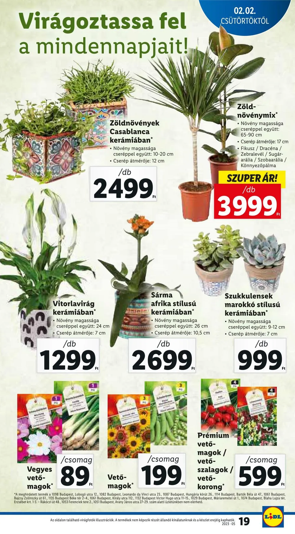 Lidl akciós újság 02.02–02.08 – 19. oldal