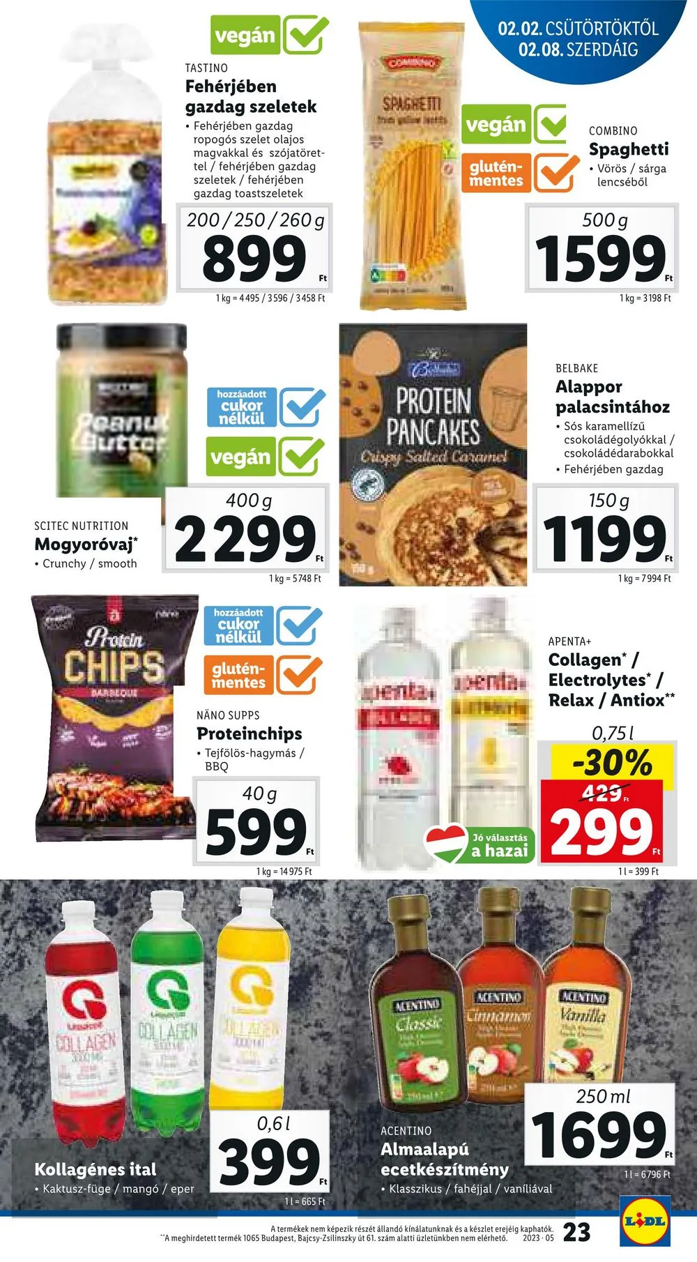 Lidl akciós újság 02.02–02.08 – 23. oldal