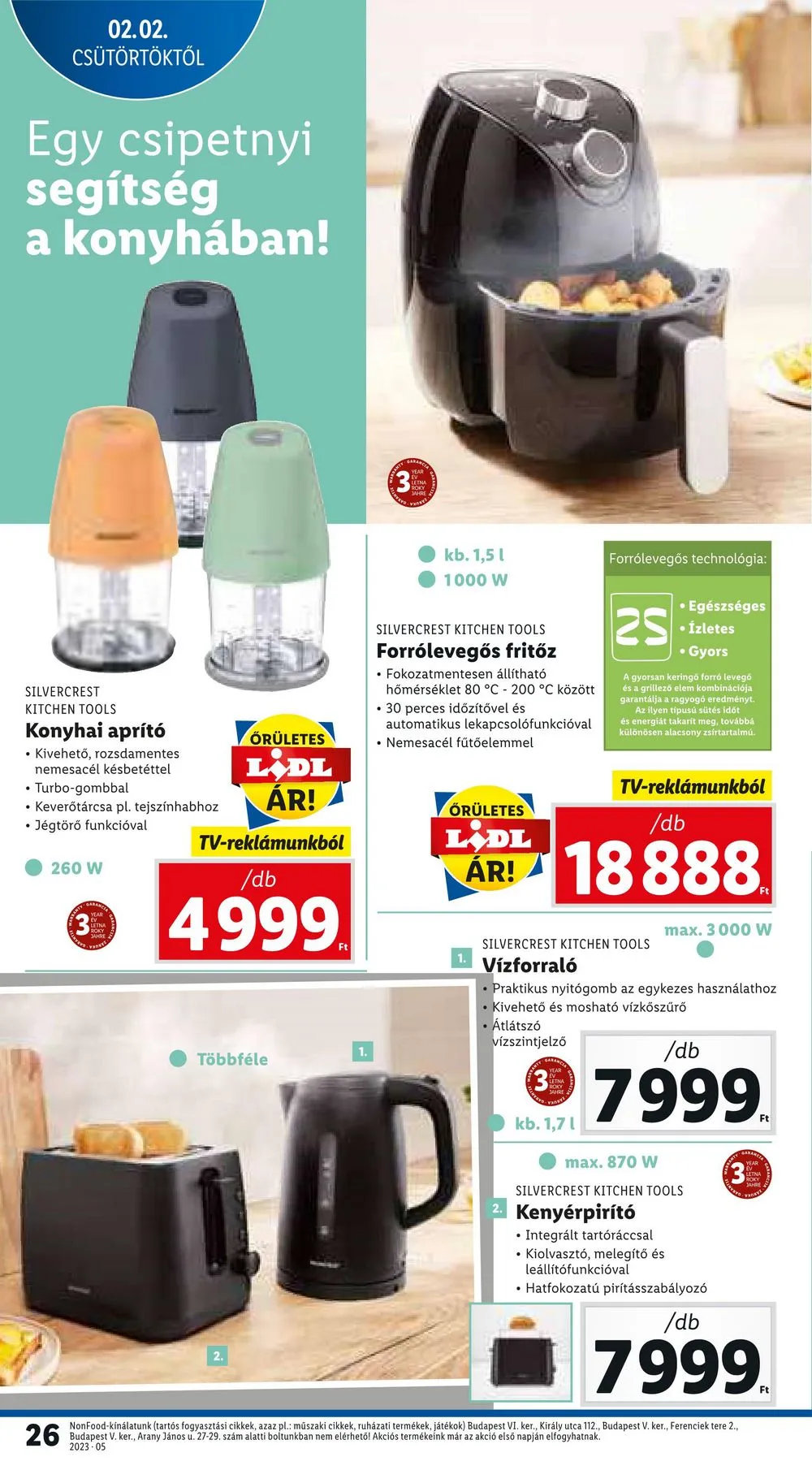 Lidl akciós újság 02.02–02.08 – 26. oldal