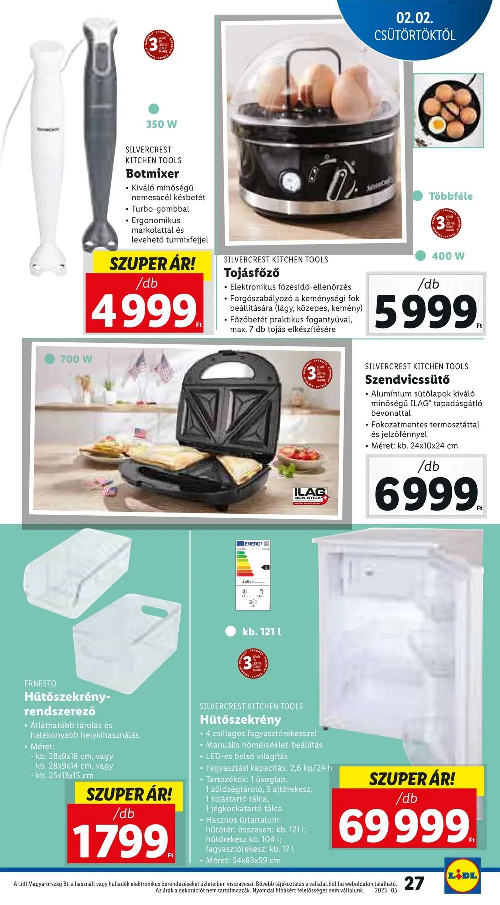 Lidl akciós újság 02.02–02.08 – 27. oldal