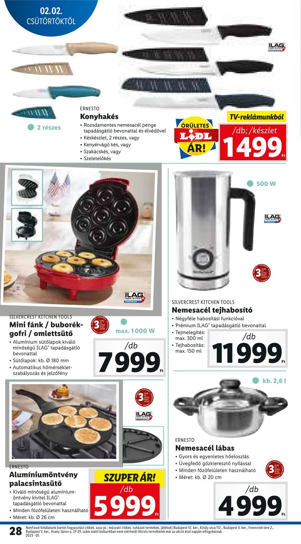 Lidl akciós újság 02.02–02.08 – 28. oldal