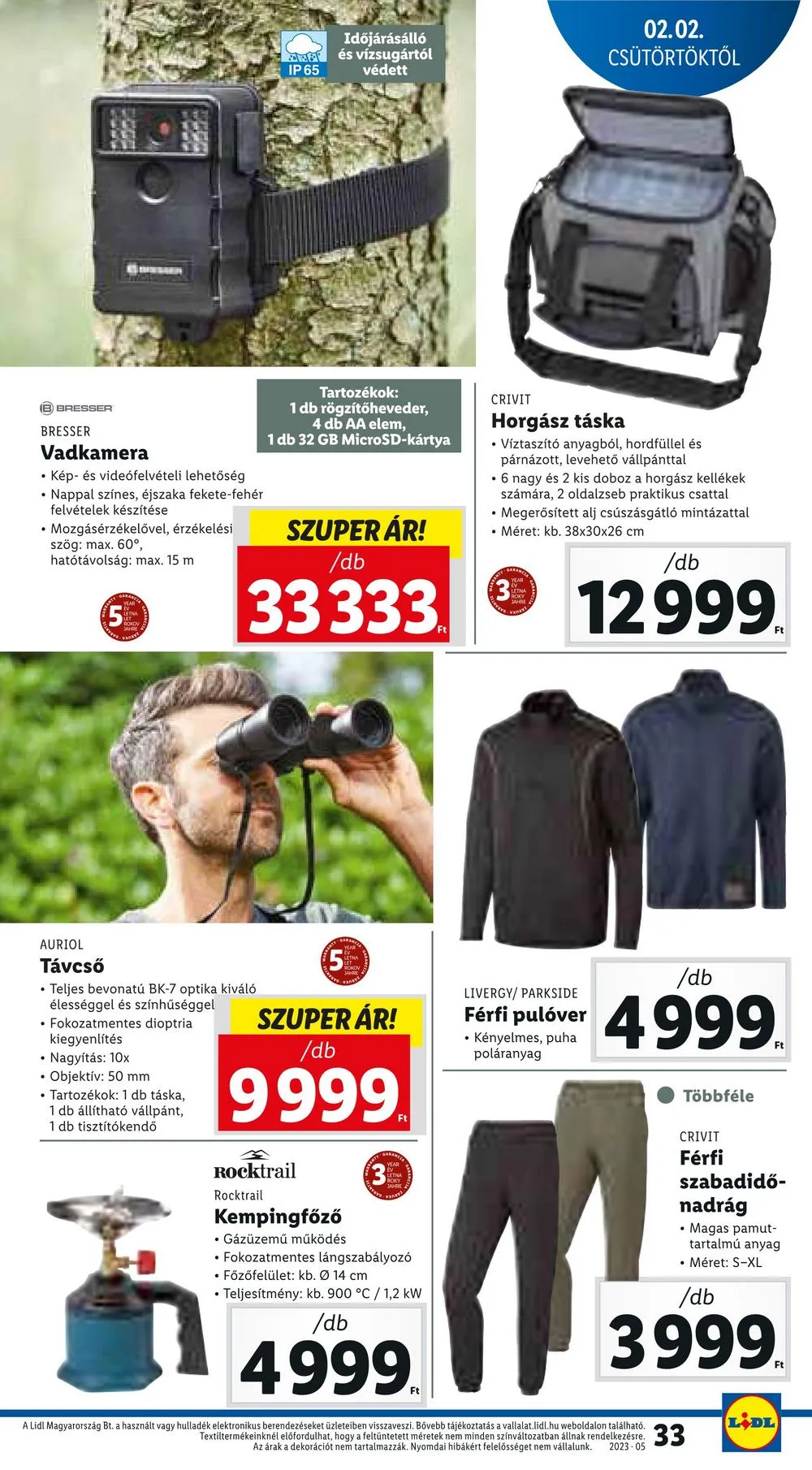 Lidl akciós újság 02.02–02.08 – 33. oldal