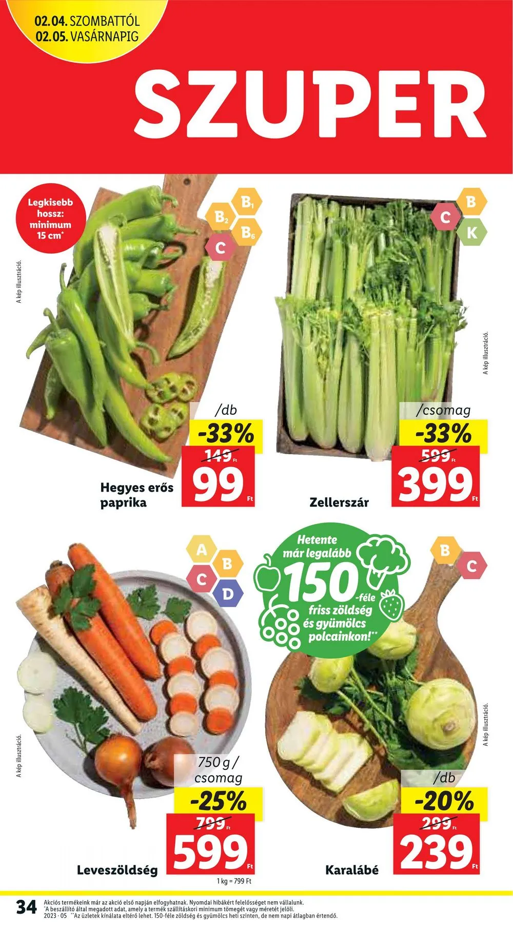 Lidl akciós újság 02.02–02.08 – 34. oldal