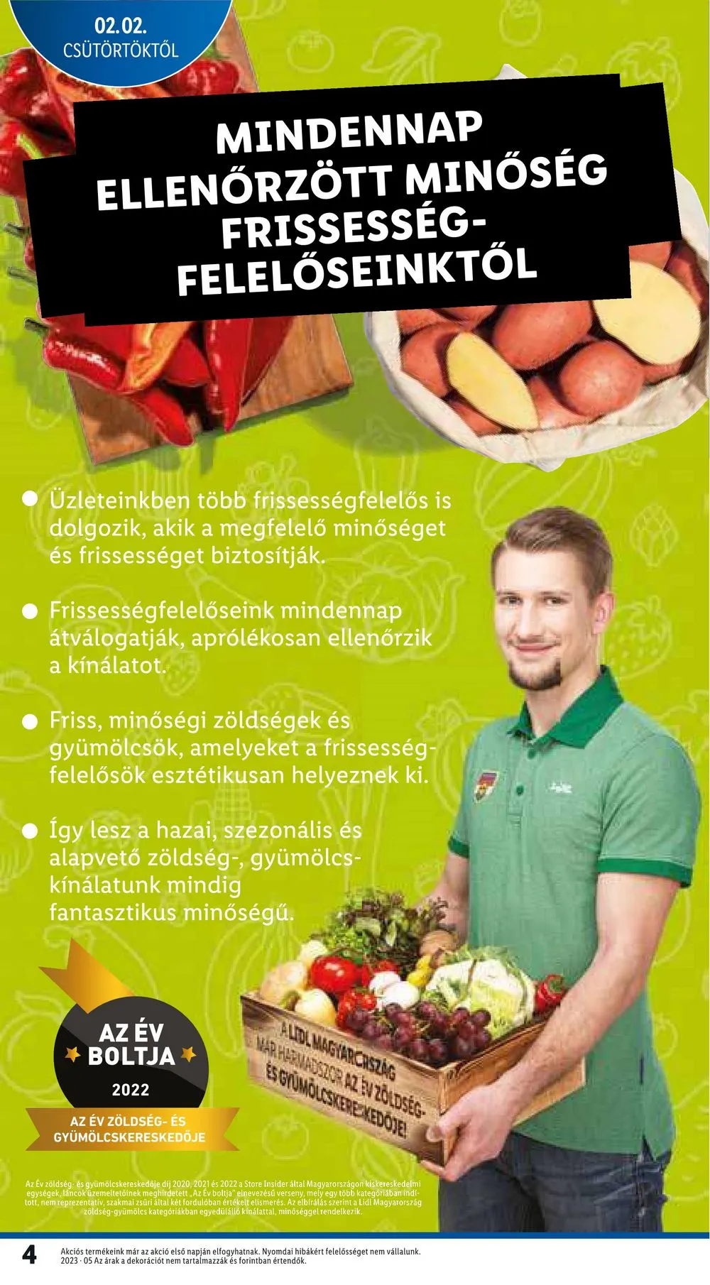 Lidl akciós újság 02.02–02.08 – 4. oldal