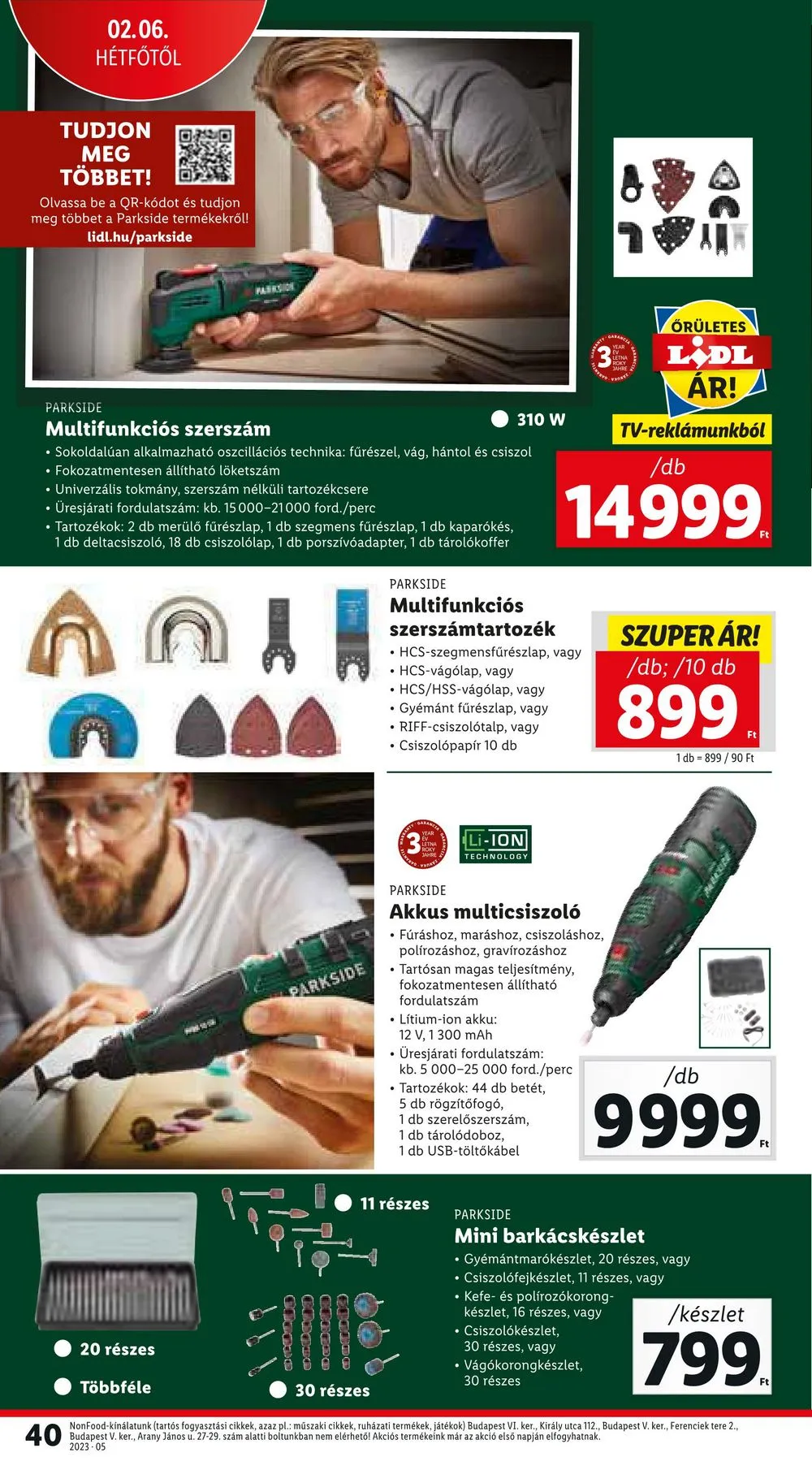 Lidl akciós újság 02.02–02.08 – 40. oldal