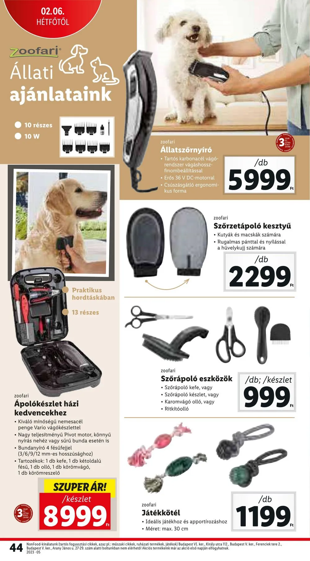 Lidl akciós újság 02.02–02.08 – 44. oldal