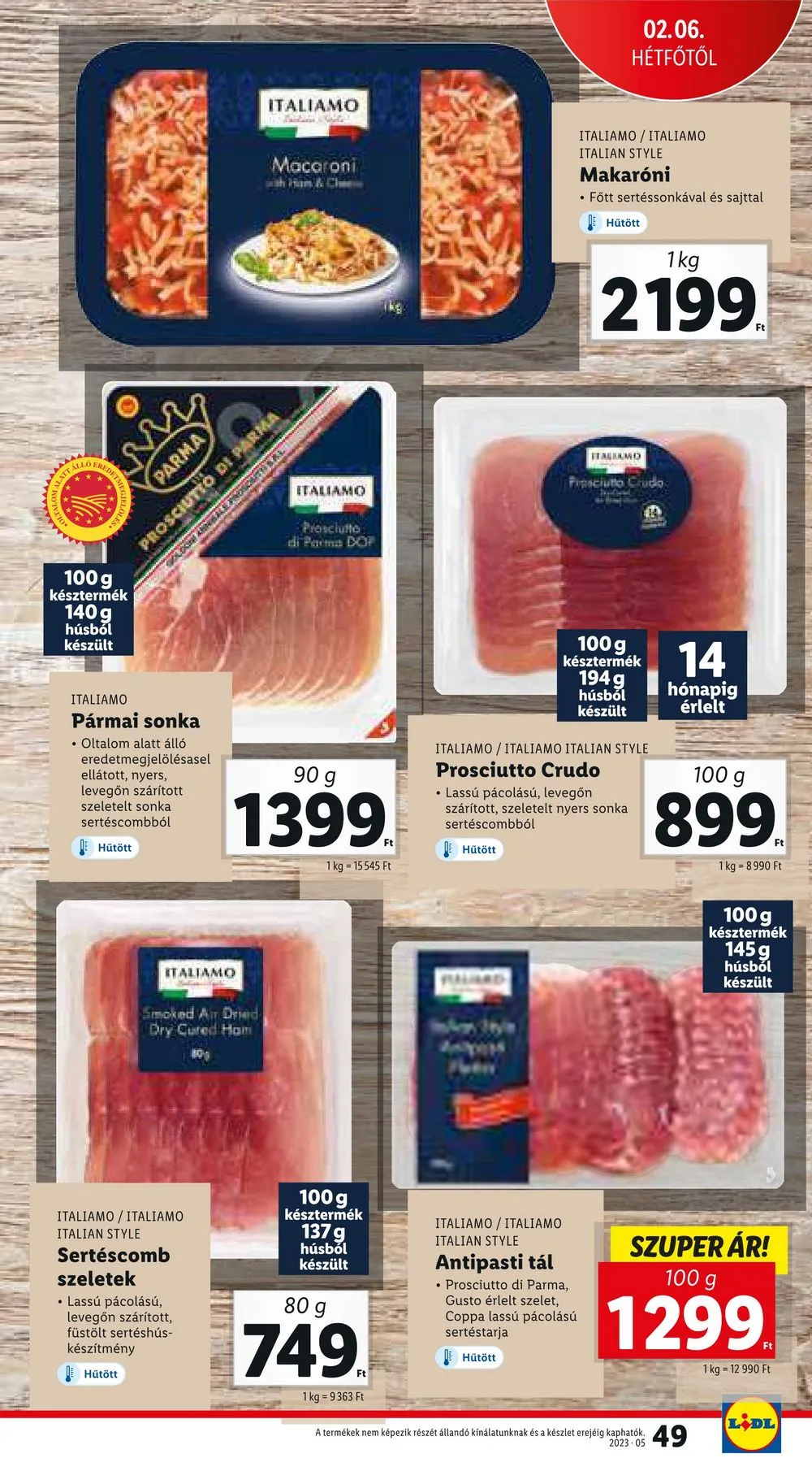 Lidl akciós újság 02.02–02.08 – 49. oldal