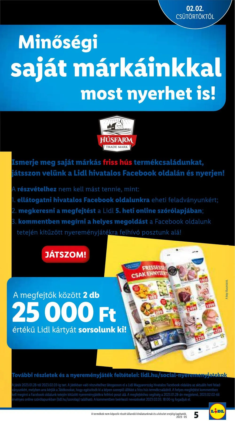 Lidl akciós újság 02.02–02.08 – 5. oldal