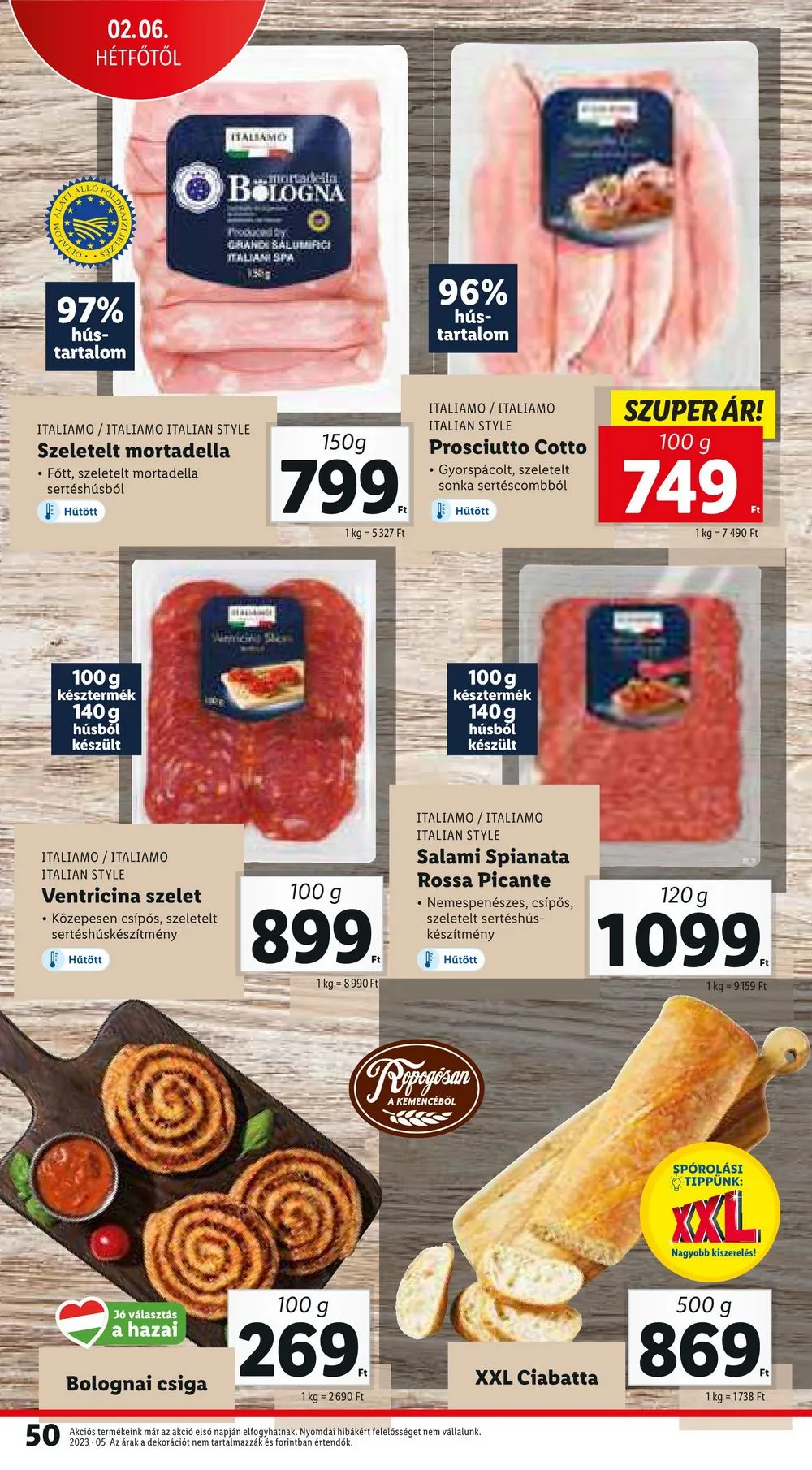 Lidl akciós újság 02.02–02.08 – 50. oldal