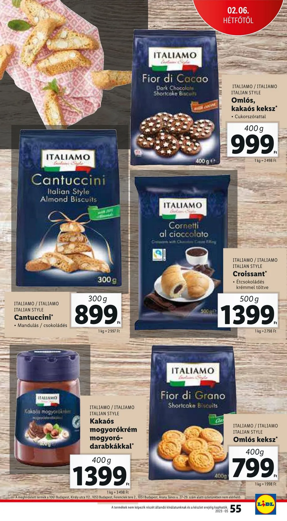 Lidl akciós újság 02.02–02.08 – 55. oldal