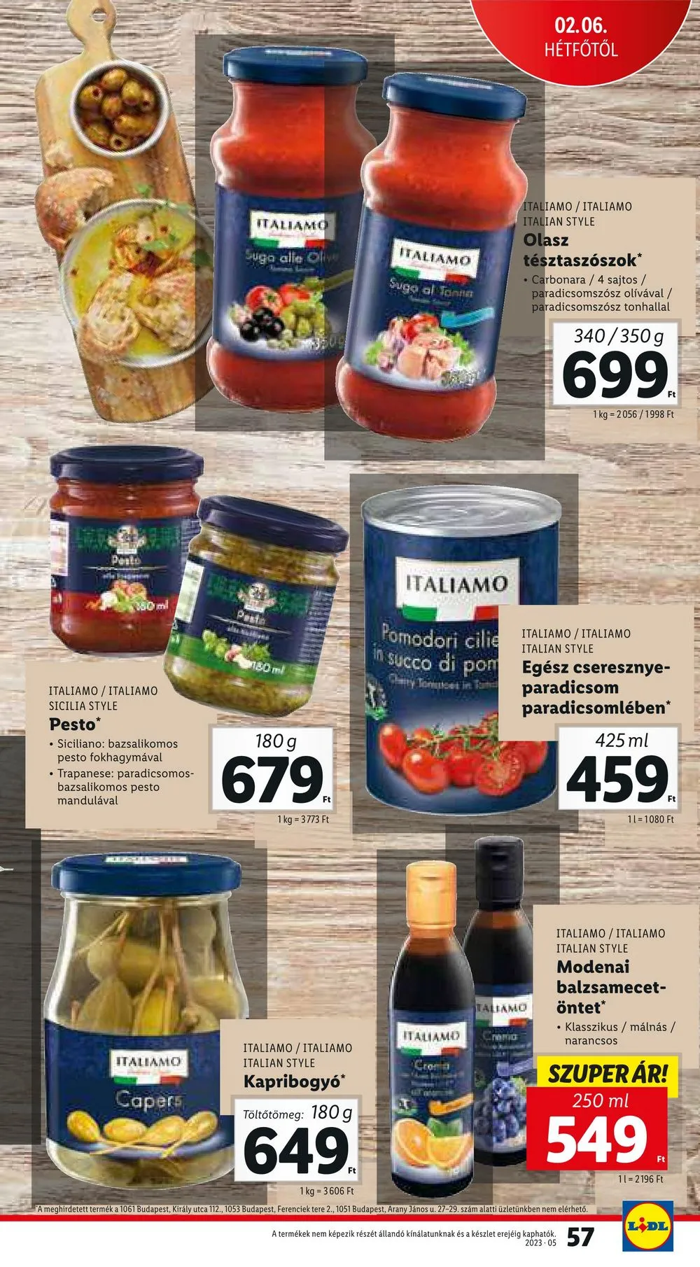 Lidl akciós újság 02.02–02.08 – 57. oldal
