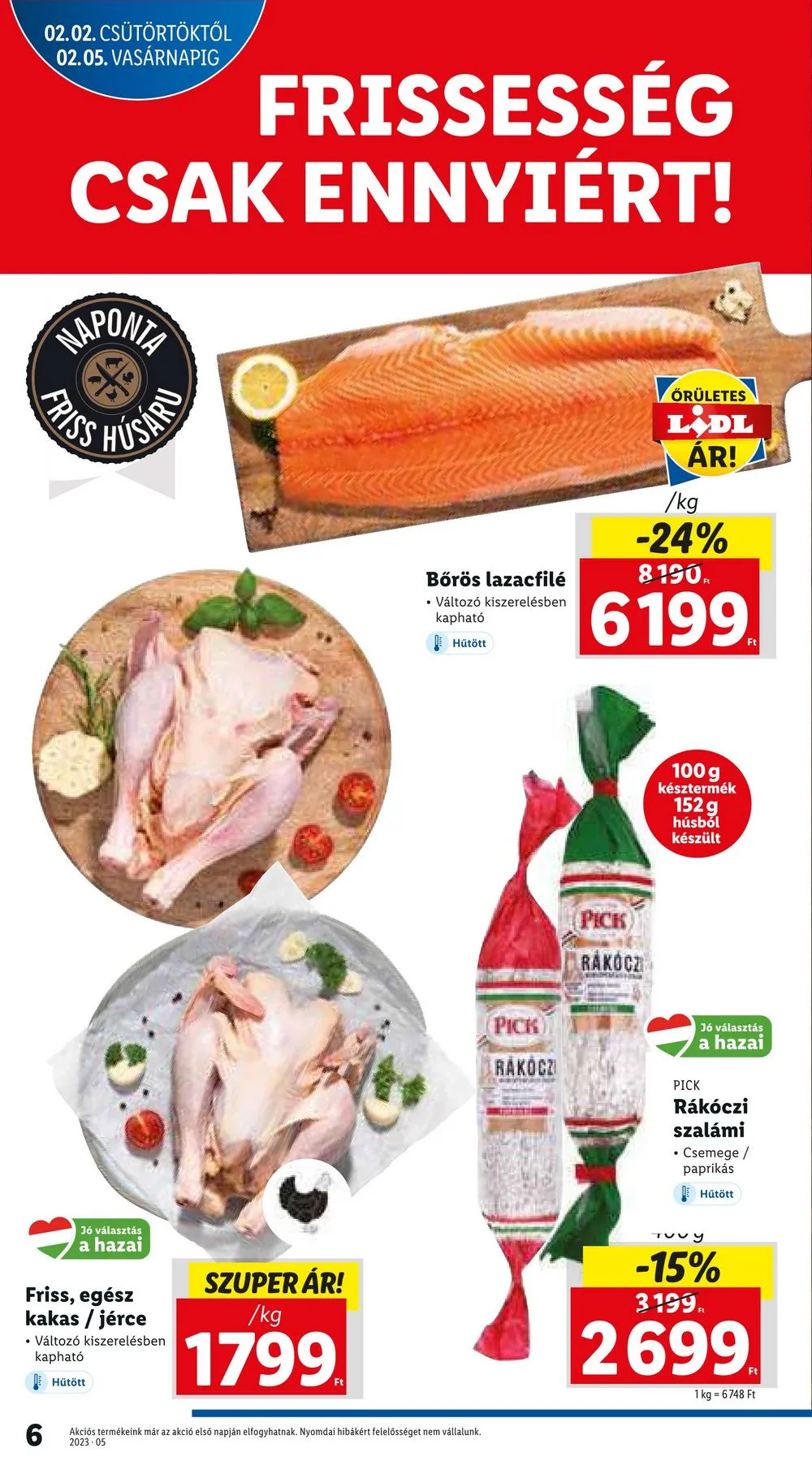 Lidl akciós újság 02.02–02.08 – 6. oldal