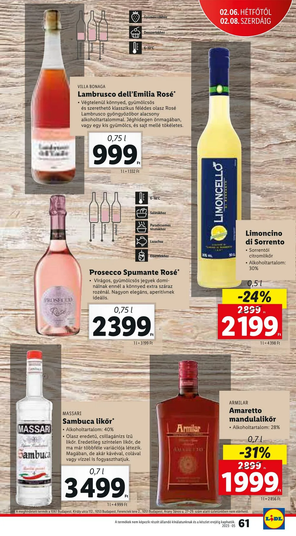 Lidl akciós újság 02.02–02.08 – 61. oldal