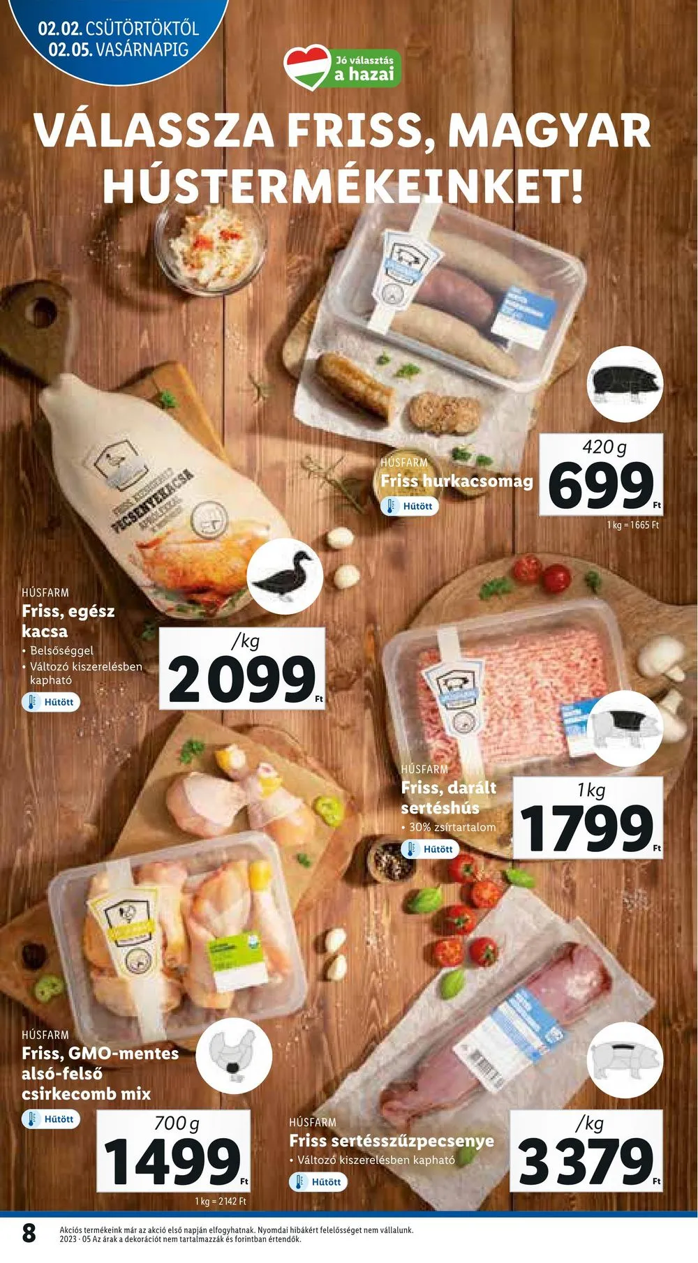 Lidl akciós újság 02.02–02.08 – 8. oldal