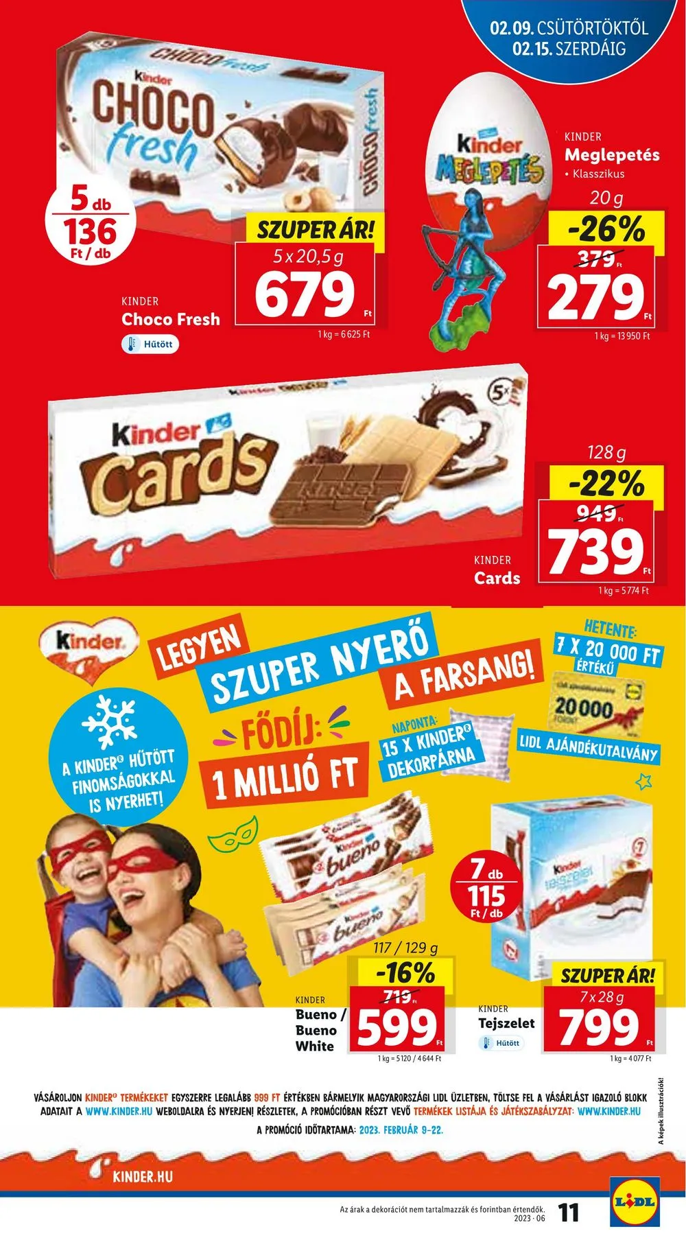 Lidl akciós újság 02.09–02.15 – 11. oldal