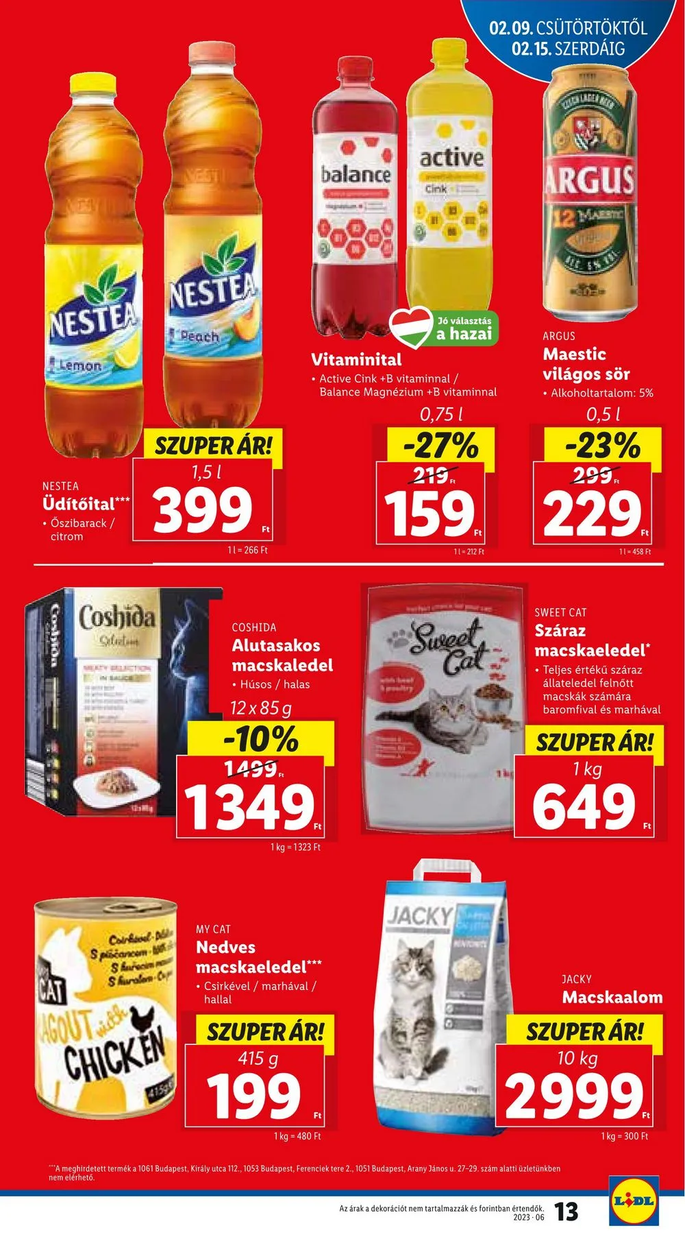 Lidl akciós újság 02.09–02.15 – 13. oldal