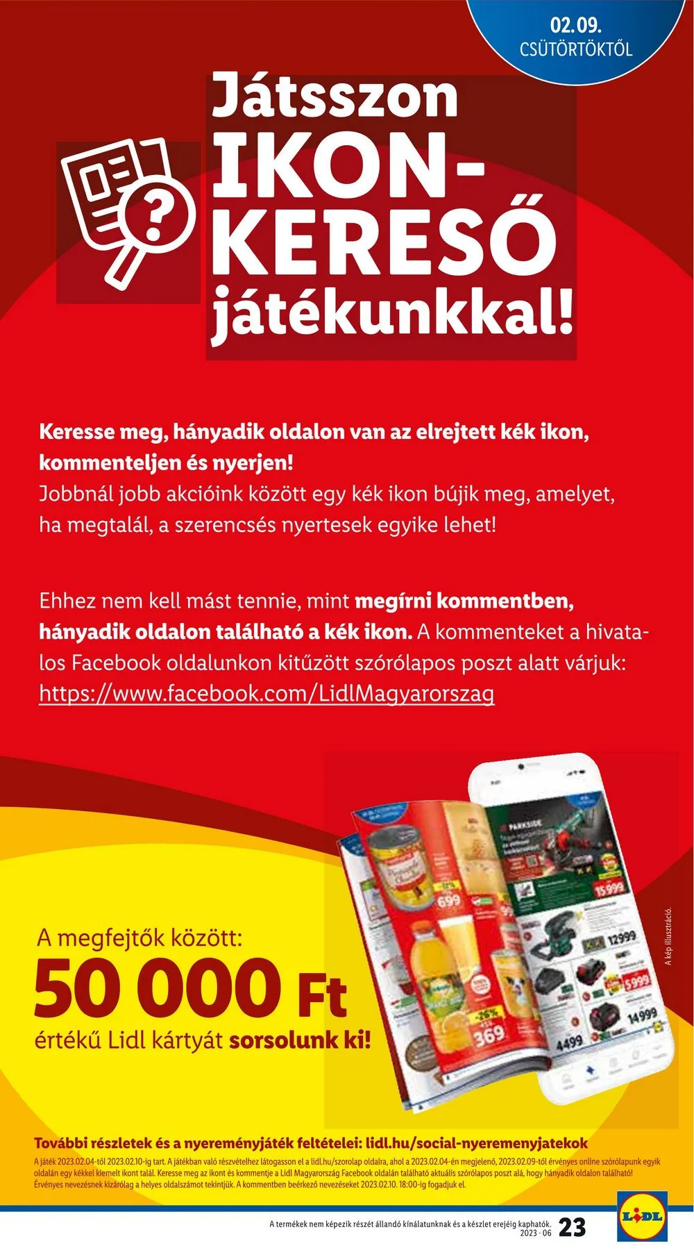 Lidl akciós újság 02.09–02.15 – 23. oldal
