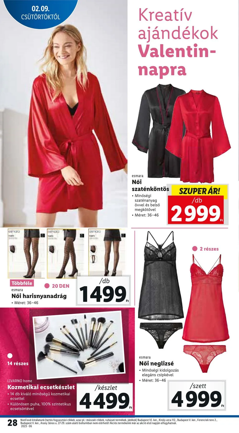 Lidl akciós újság 02.09–02.15 – 28. oldal