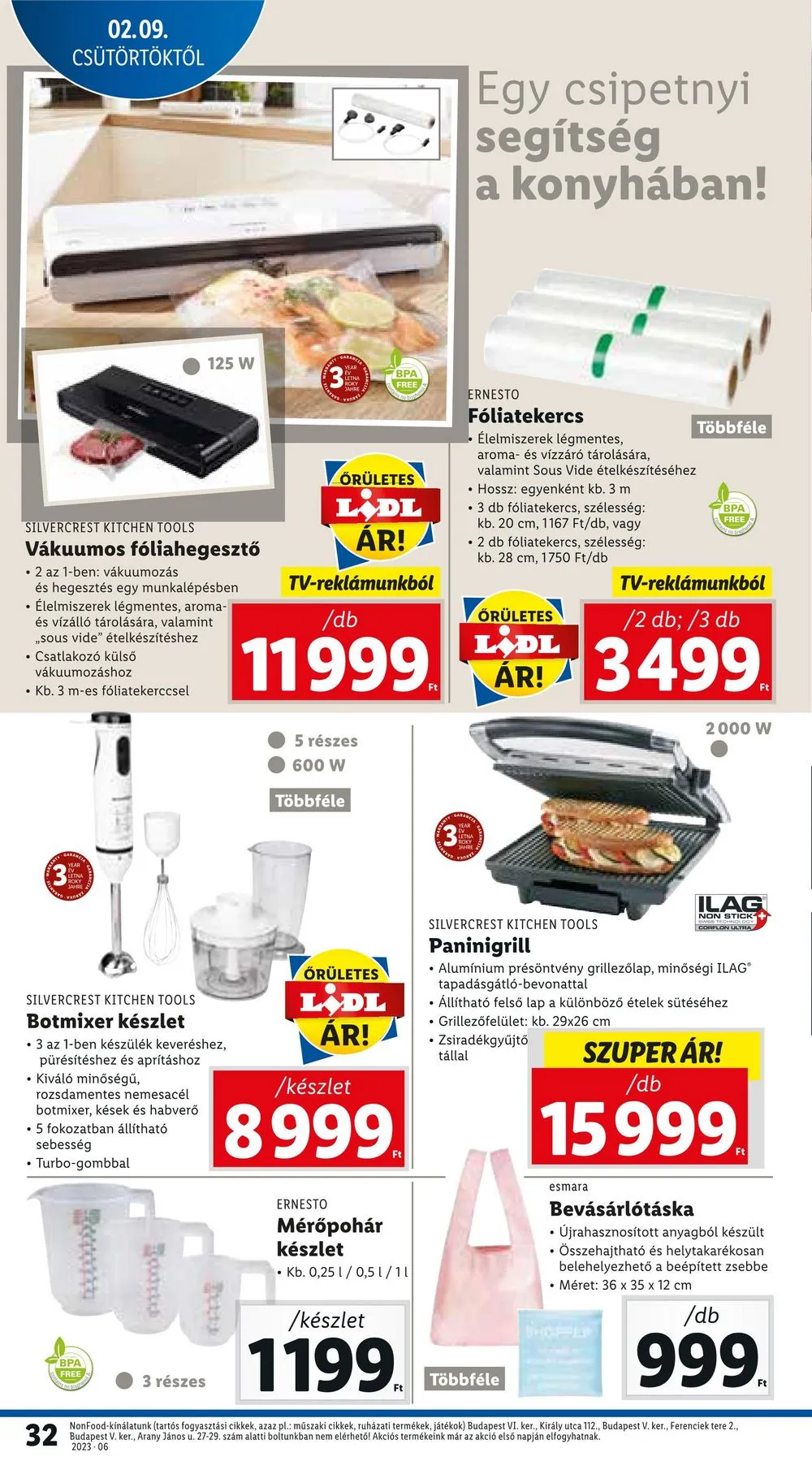 Lidl akciós újság 02.09–02.15 – 32. oldal