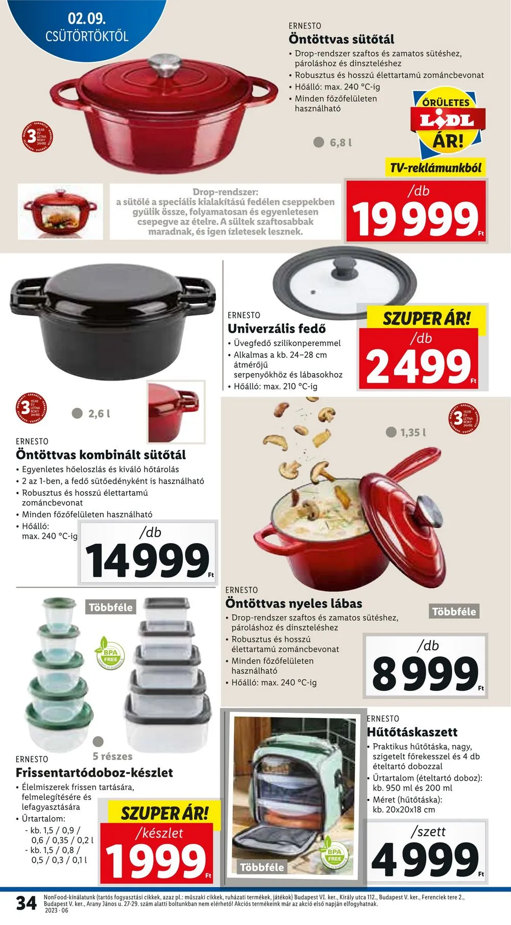 Lidl akciós újság 02.09–02.15 – 34. oldal