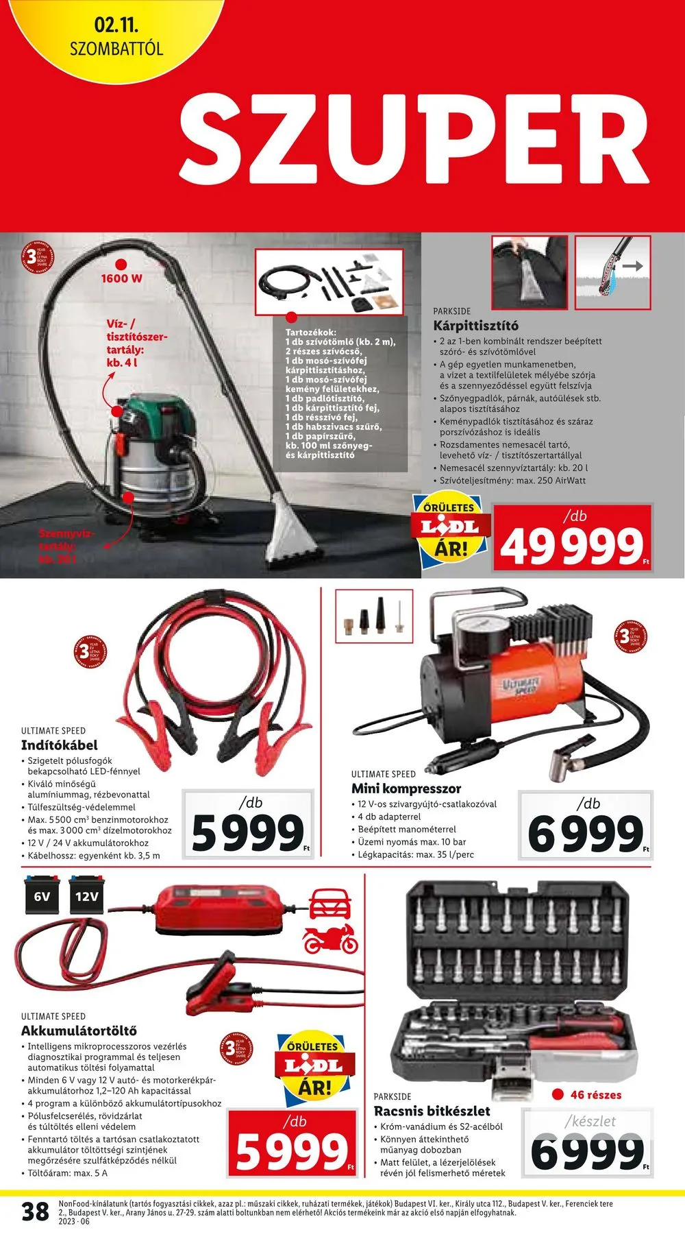 Lidl akciós újság 02.09–02.15 – 38. oldal