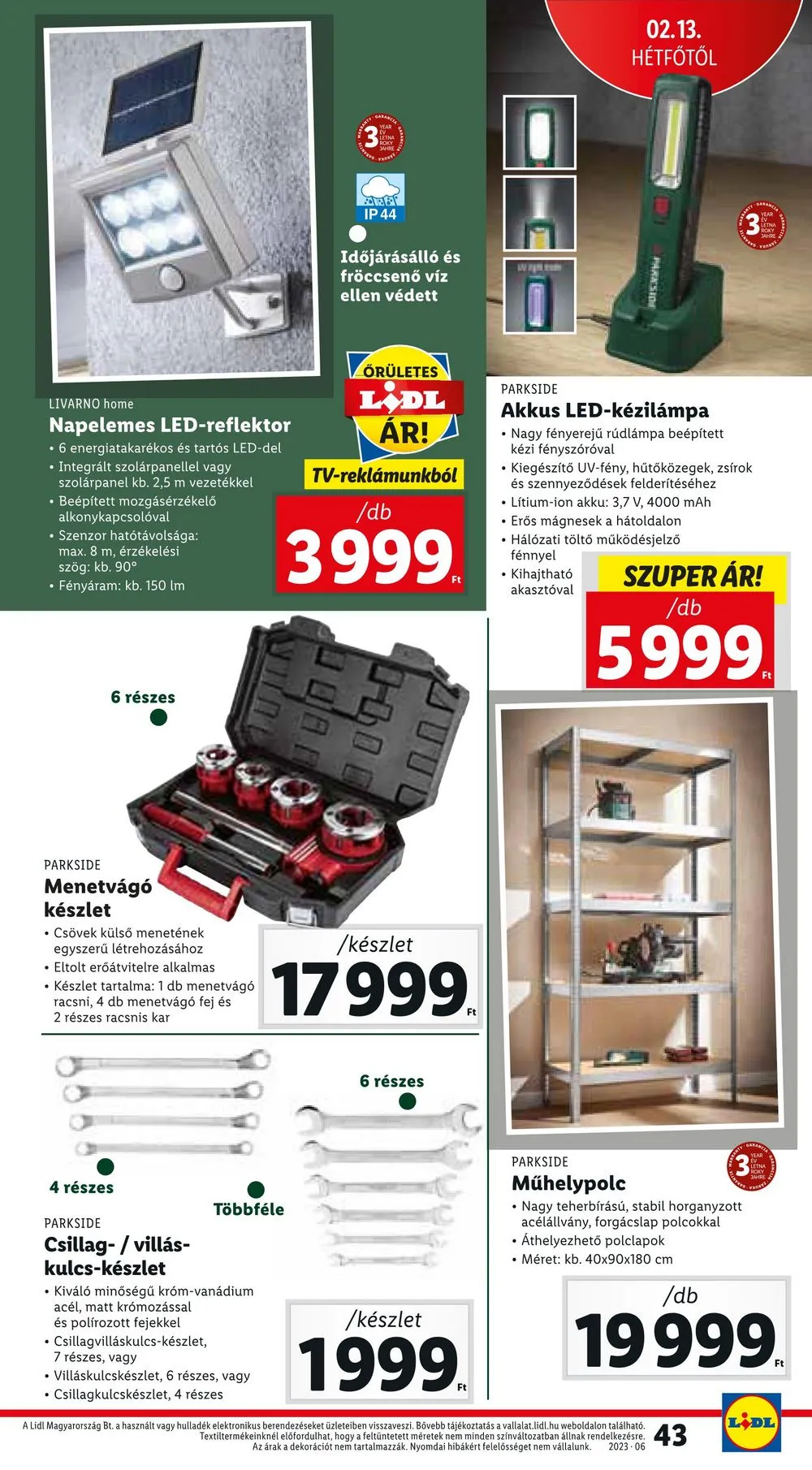 Lidl akciós újság 02.09–02.15 – 43. oldal