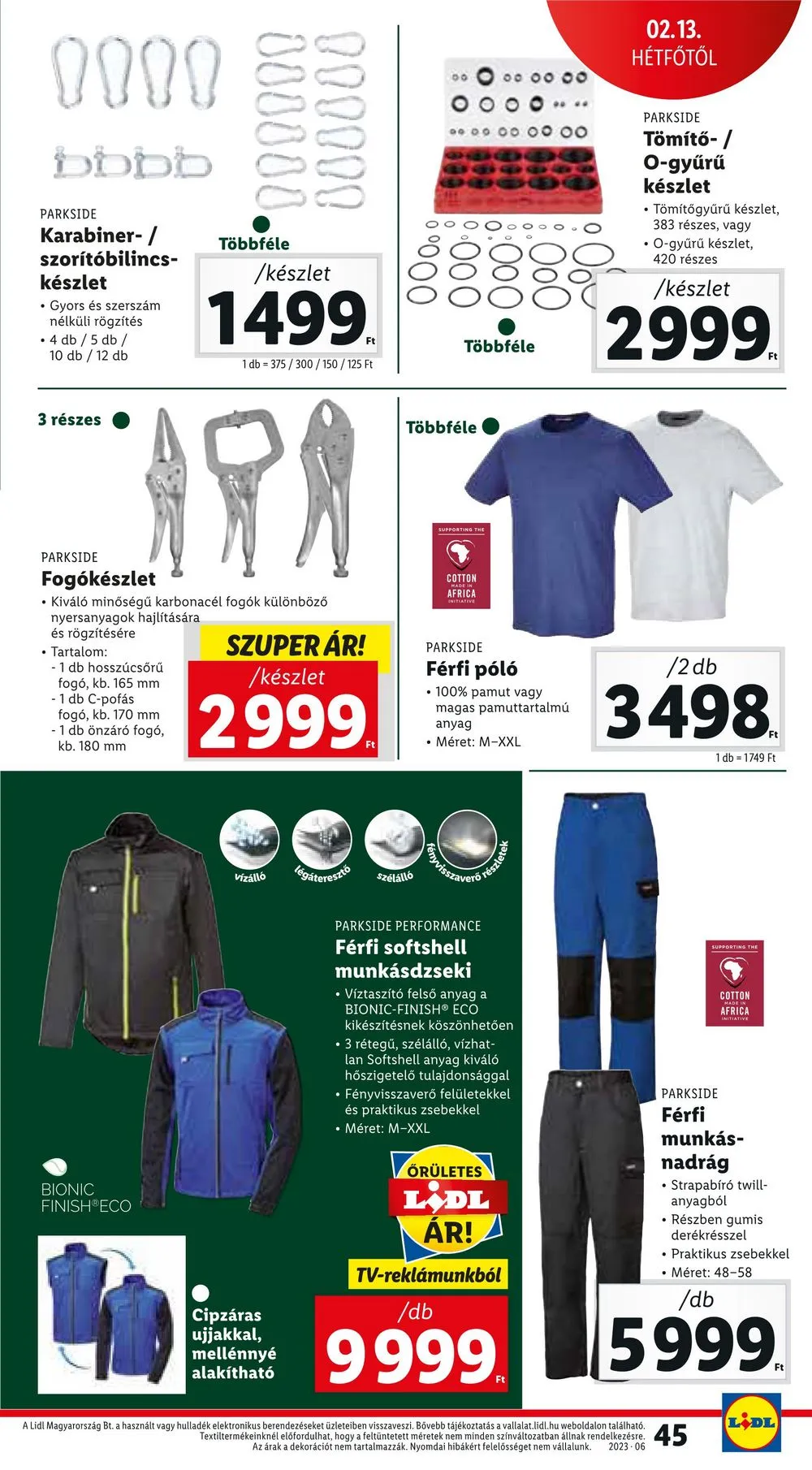 Lidl akciós újság 02.09–02.15 – 45. oldal