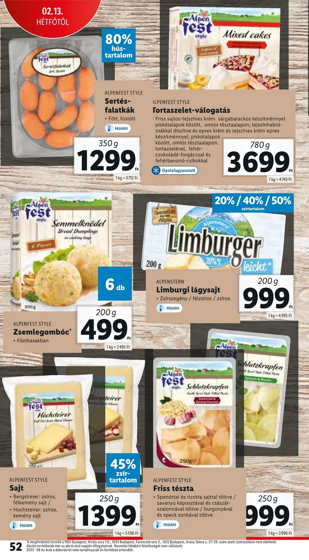 Lidl akciós újság 02.09–02.15 – 52. oldal