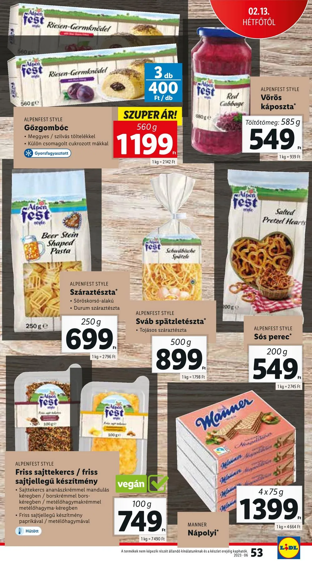 Lidl akciós újság 02.09–02.15 – 53. oldal