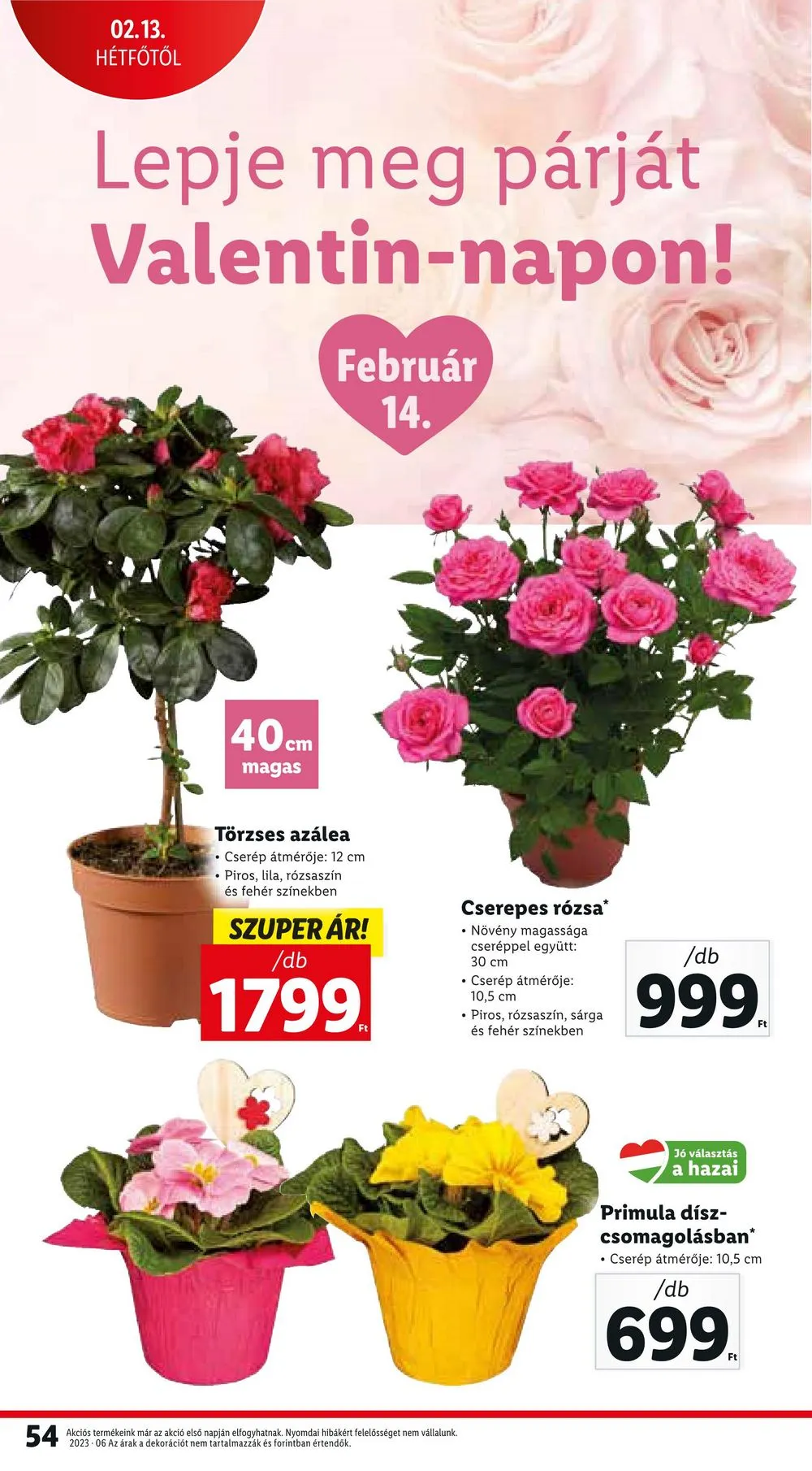 Lidl akciós újság 02.09–02.15 – 54. oldal