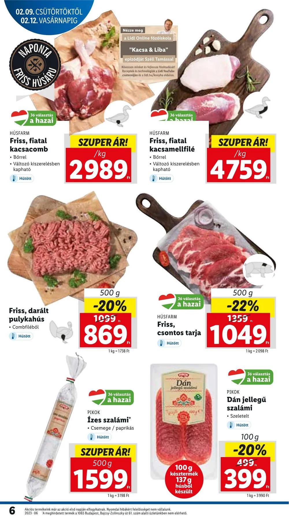 Lidl akciós újság 02.09–02.15 – 6. oldal