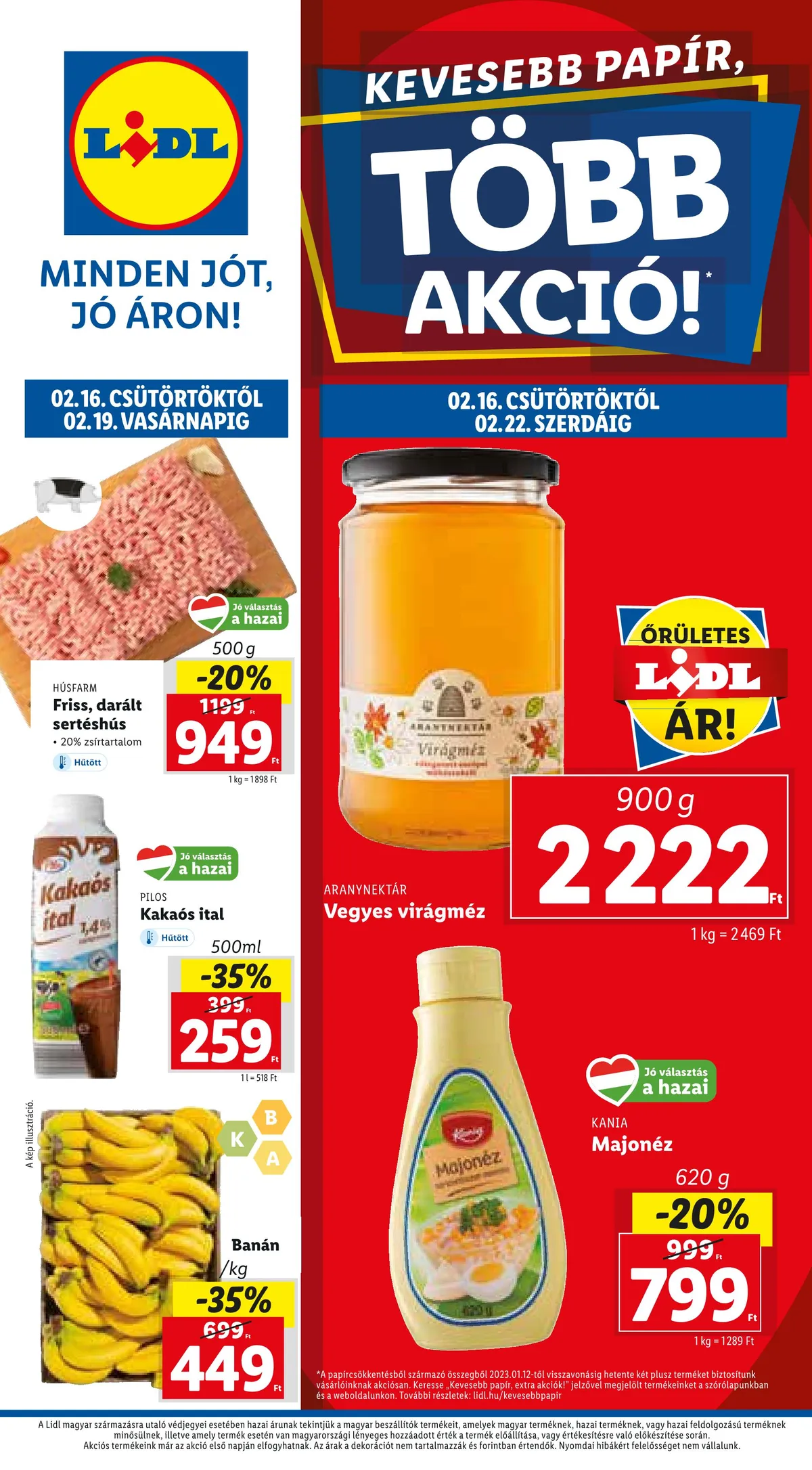Lidl akciós újság 02.16–02.22