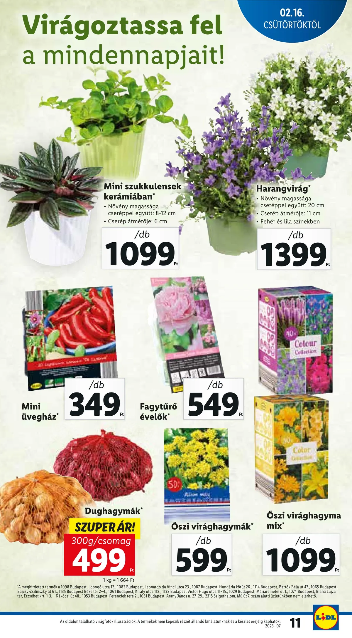 Lidl akciós újság 02.16–02.22 – 11. oldal