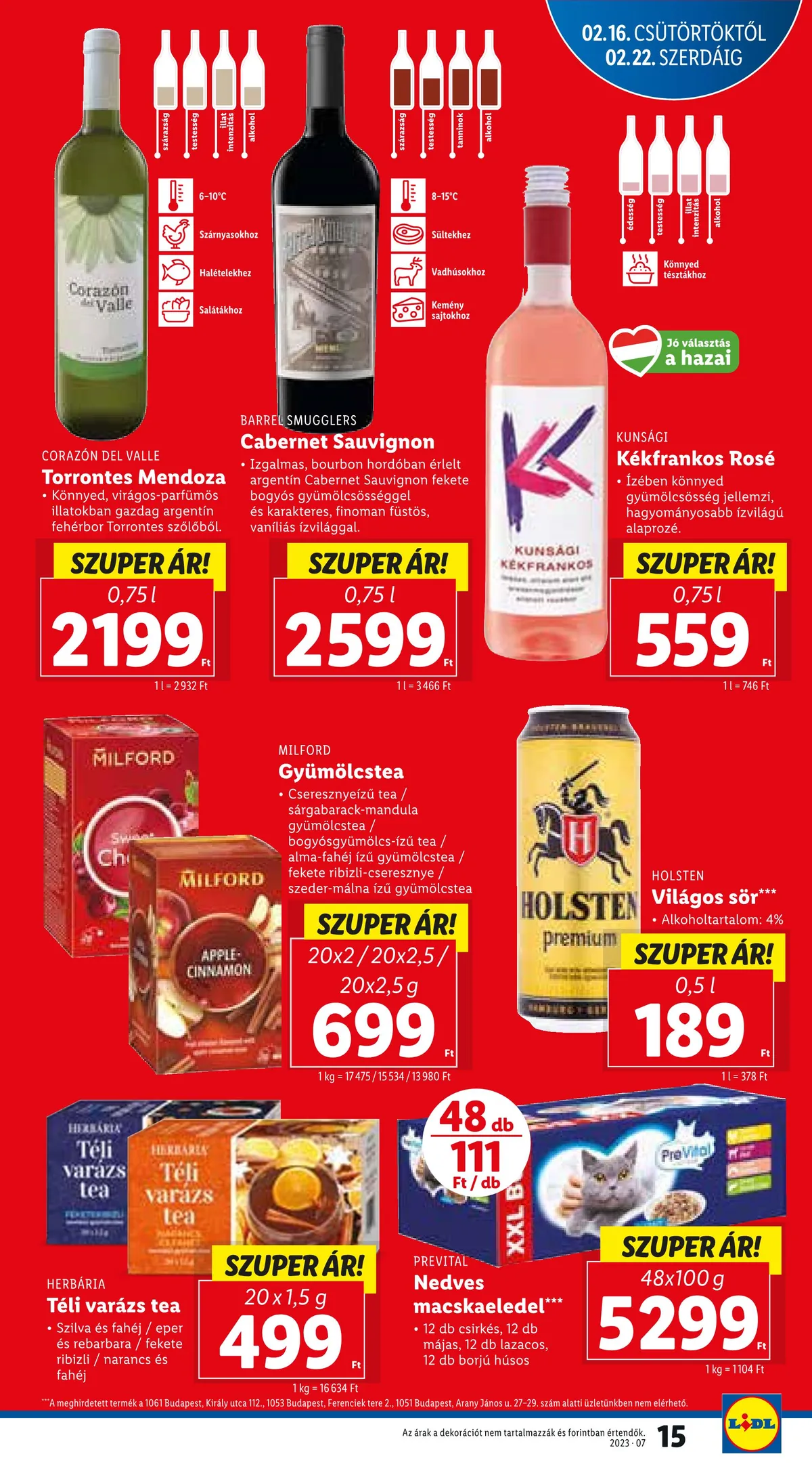 Lidl akciós újság 02.16–02.22 – 15. oldal