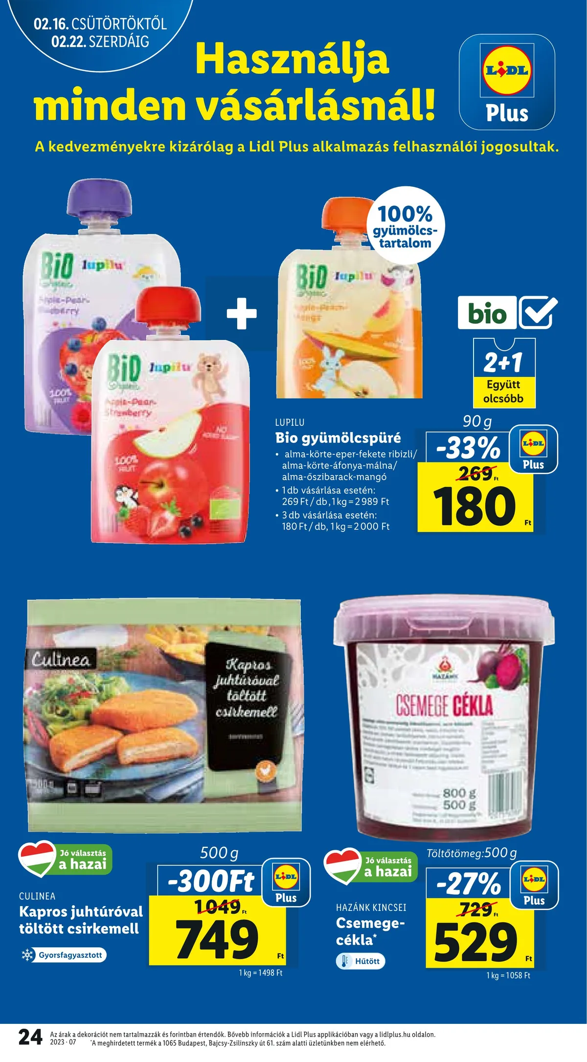 Lidl akciós újság 02.16–02.22 – 24. oldal