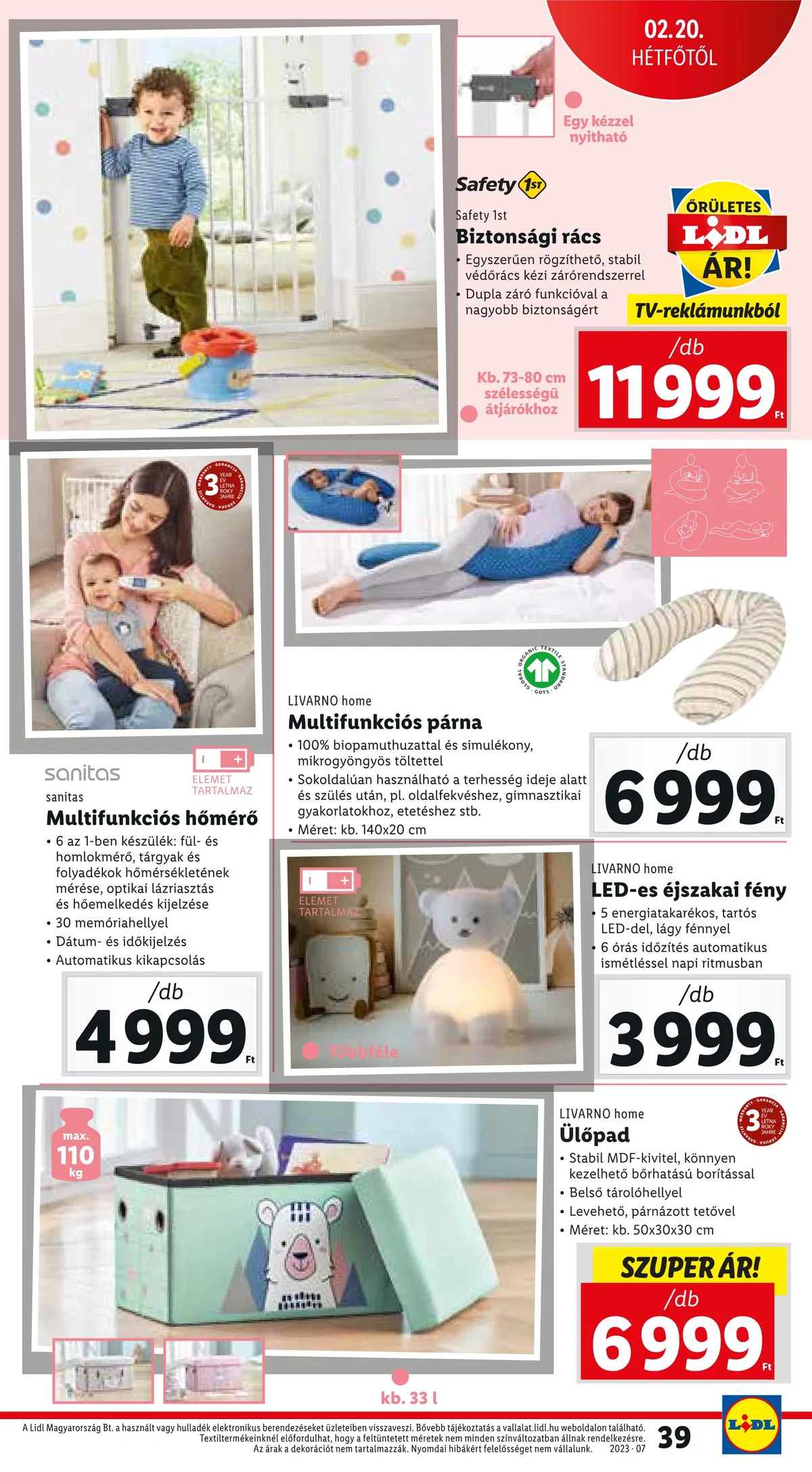 Lidl akciós újság 02.16–02.22 – 39. oldal