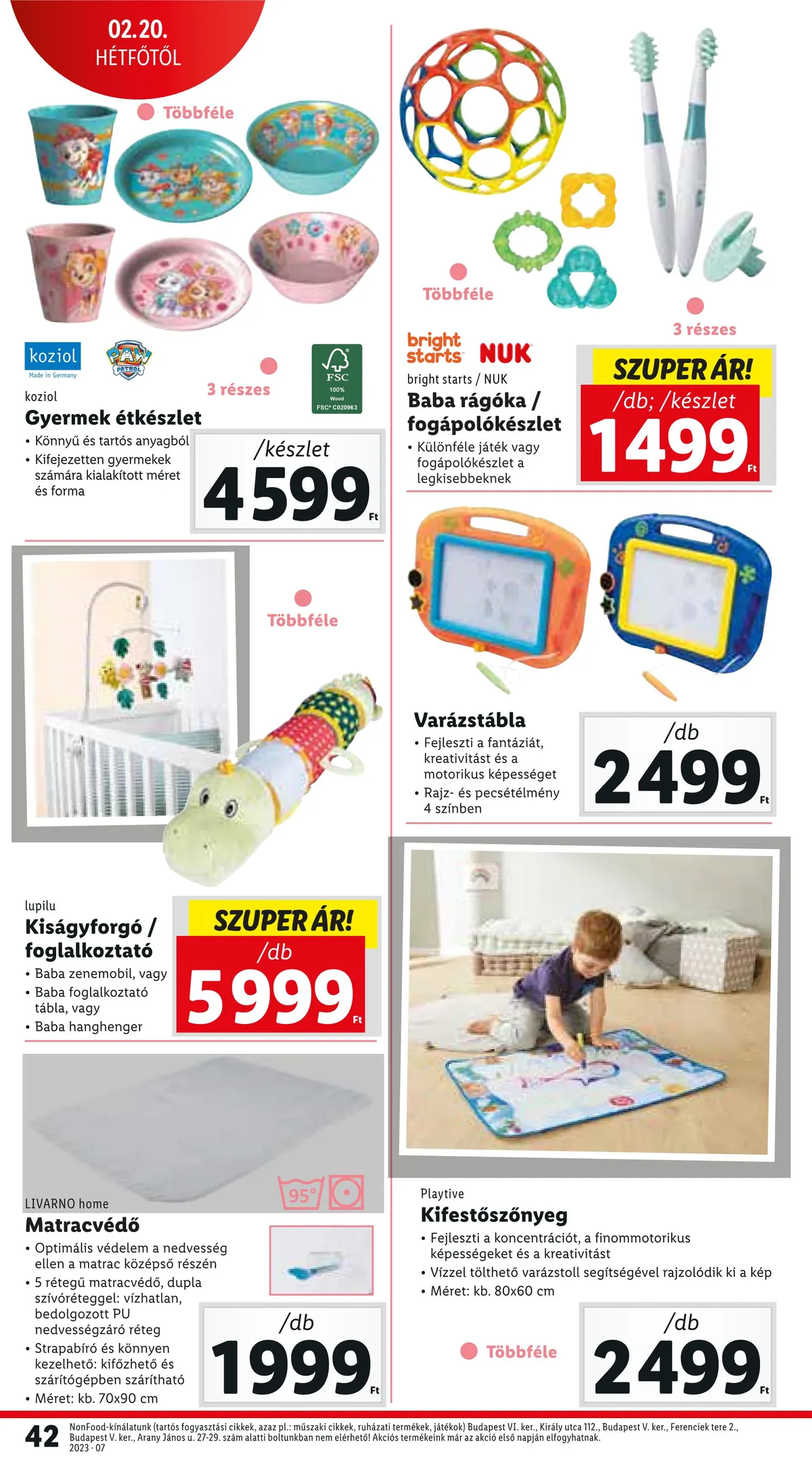 Lidl akciós újság 02.16–02.22 – 42. oldal