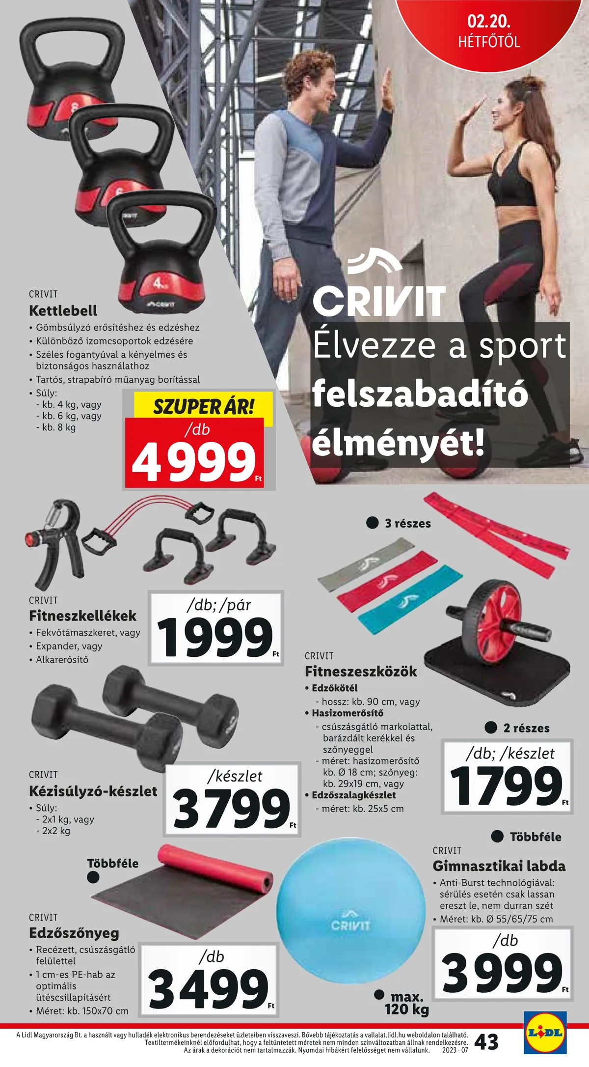 Lidl akciós újság 02.16–02.22 – 43. oldal