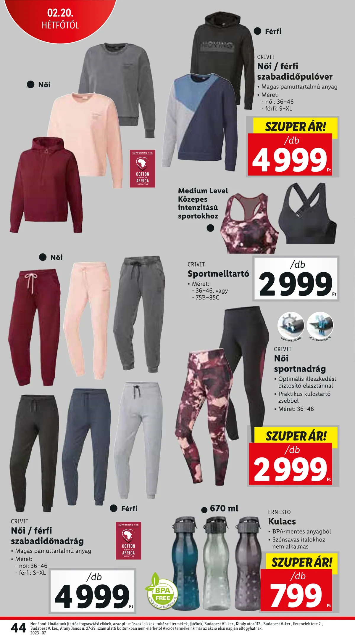 Lidl akciós újság 02.16–02.22 – 44. oldal