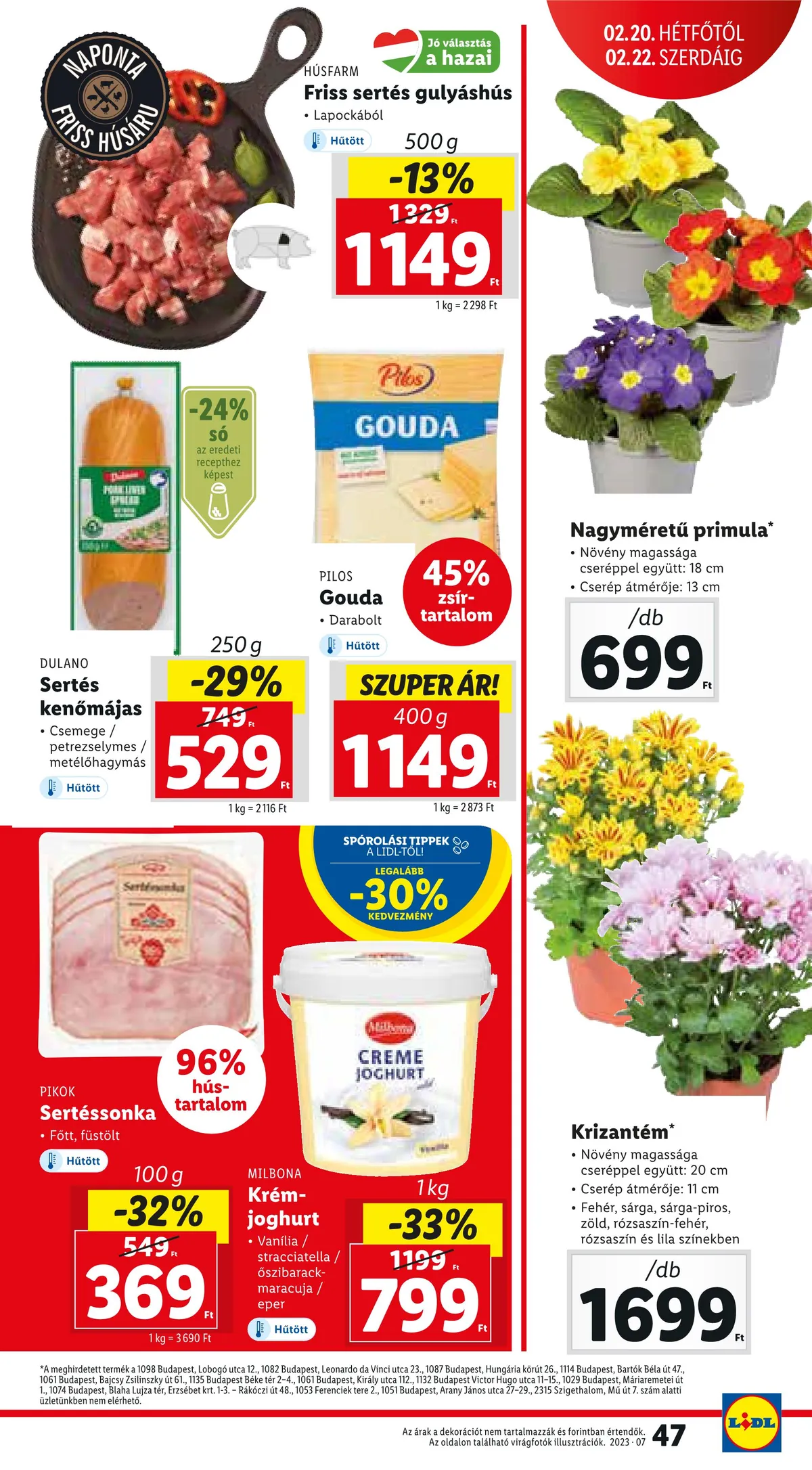 Lidl akciós újság 02.16–02.22 – 47. oldal