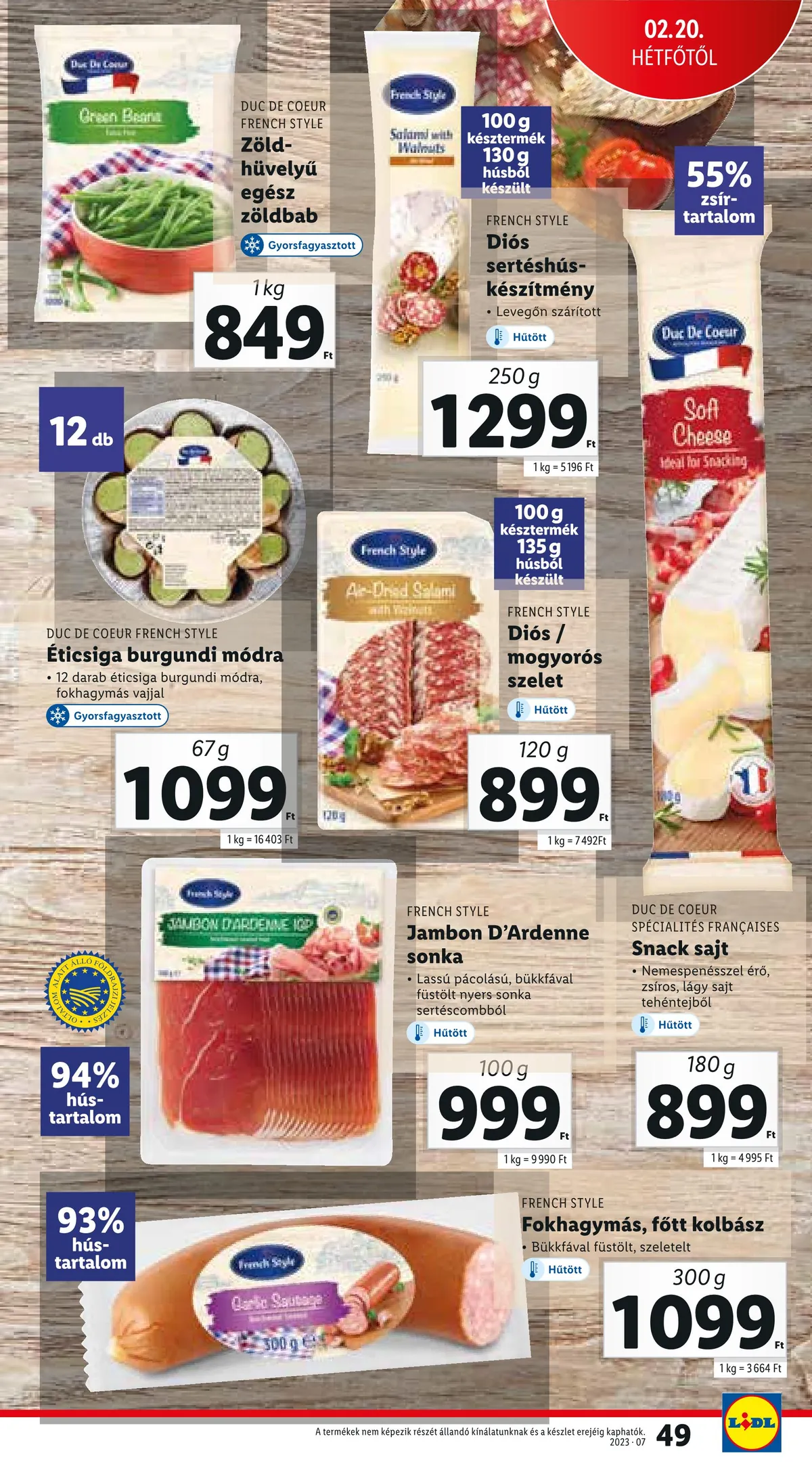 Lidl akciós újság 02.16–02.22 – 49. oldal