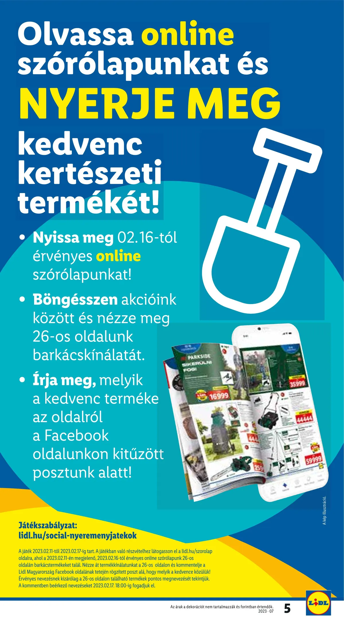 Lidl akciós újság 02.16–02.22 – 5. oldal
