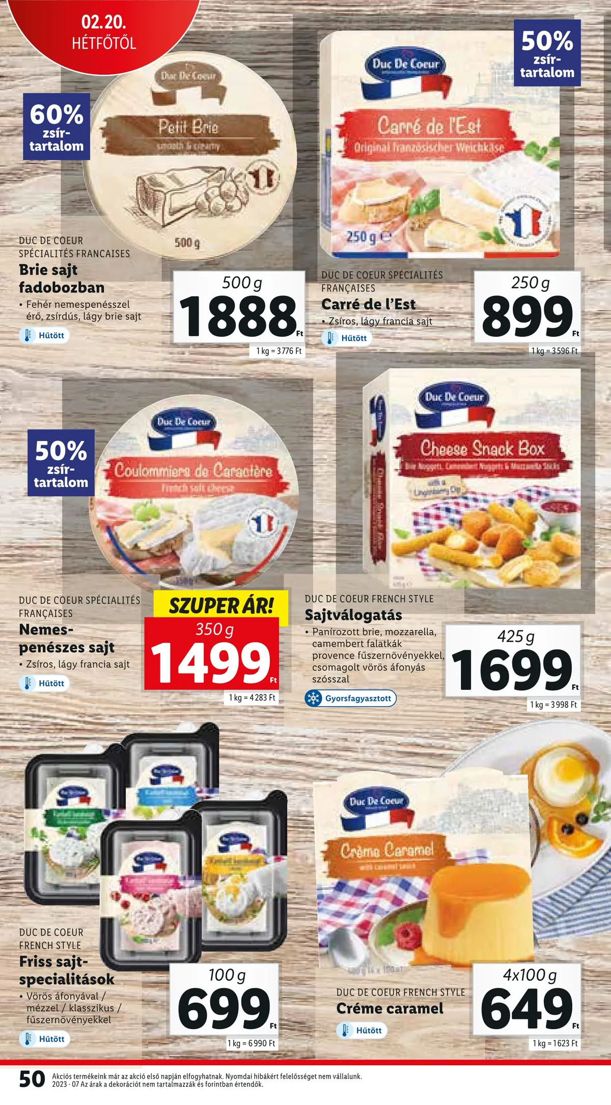 Lidl akciós újság 02.16–02.22 – 50. oldal