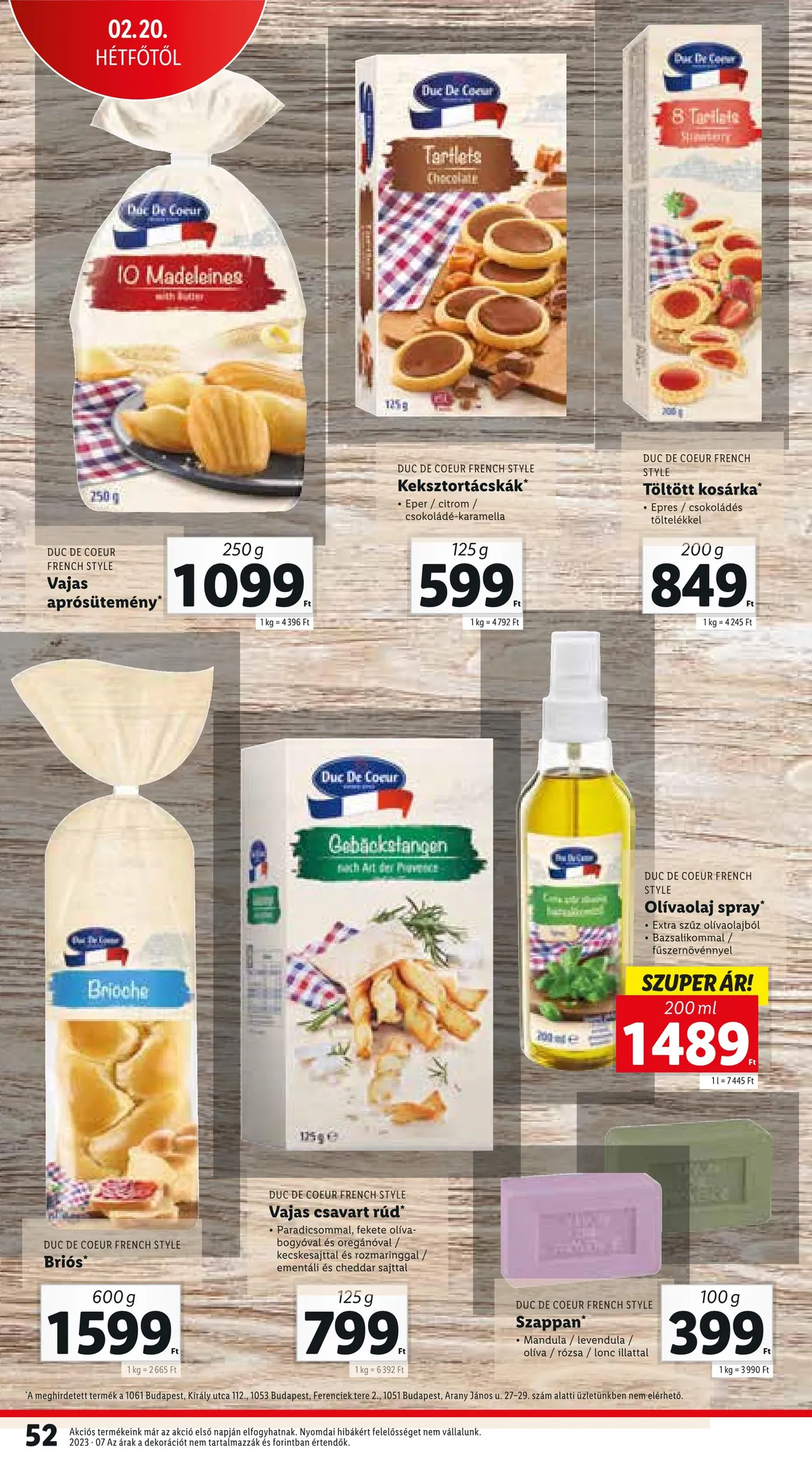 Lidl akciós újság 02.16–02.22 – 52. oldal