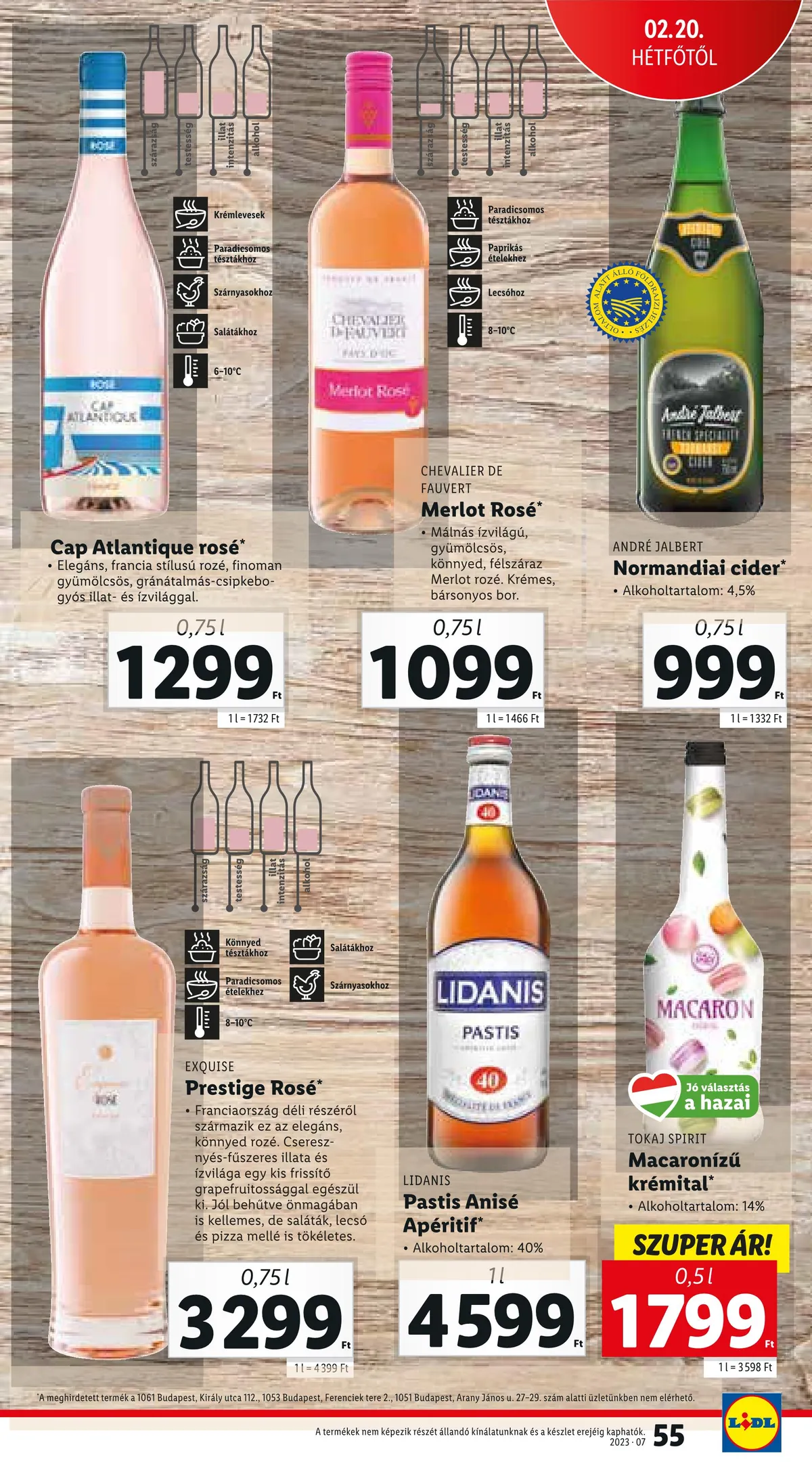 Lidl akciós újság 02.16–02.22 – 55. oldal