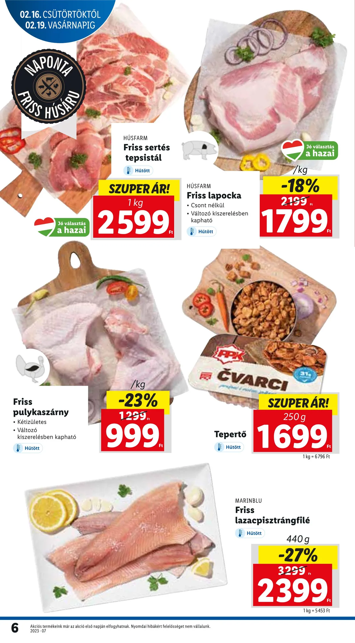 Lidl akciós újság 02.16–02.22 – 6. oldal